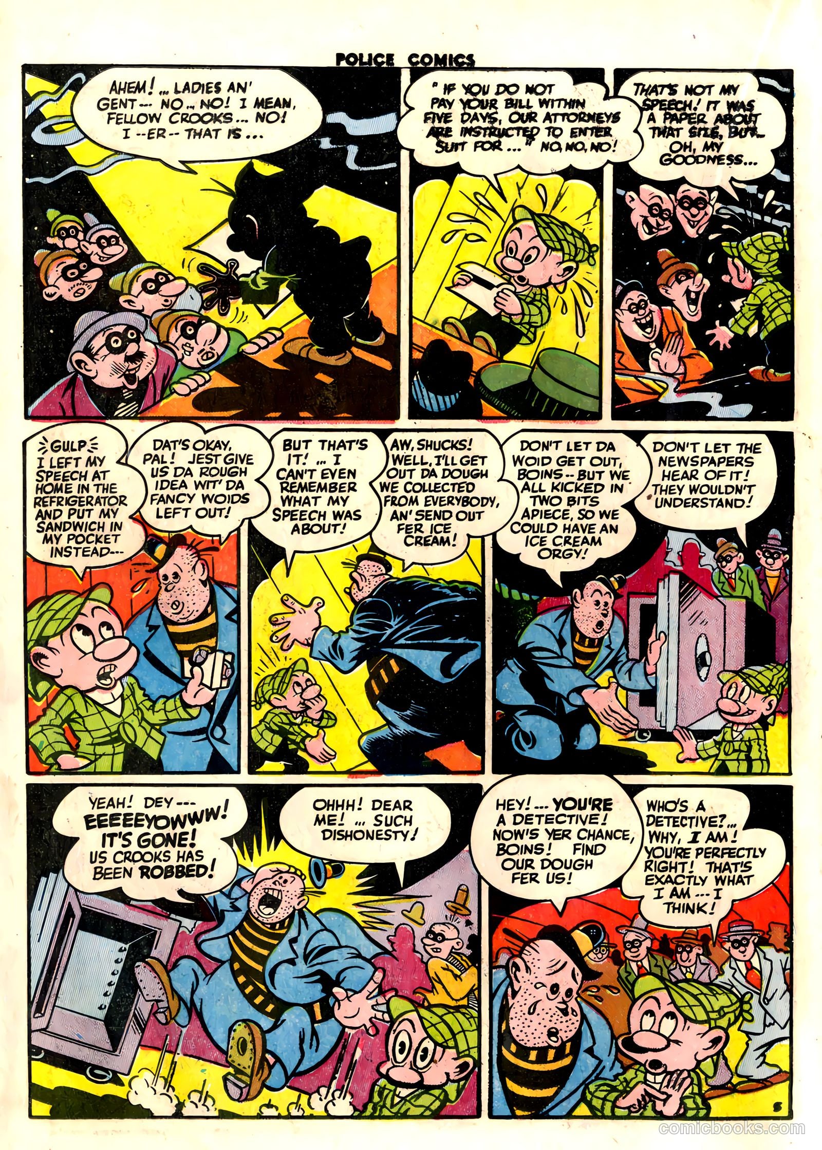 Police Comics #32 (1944) — page 22 of 60