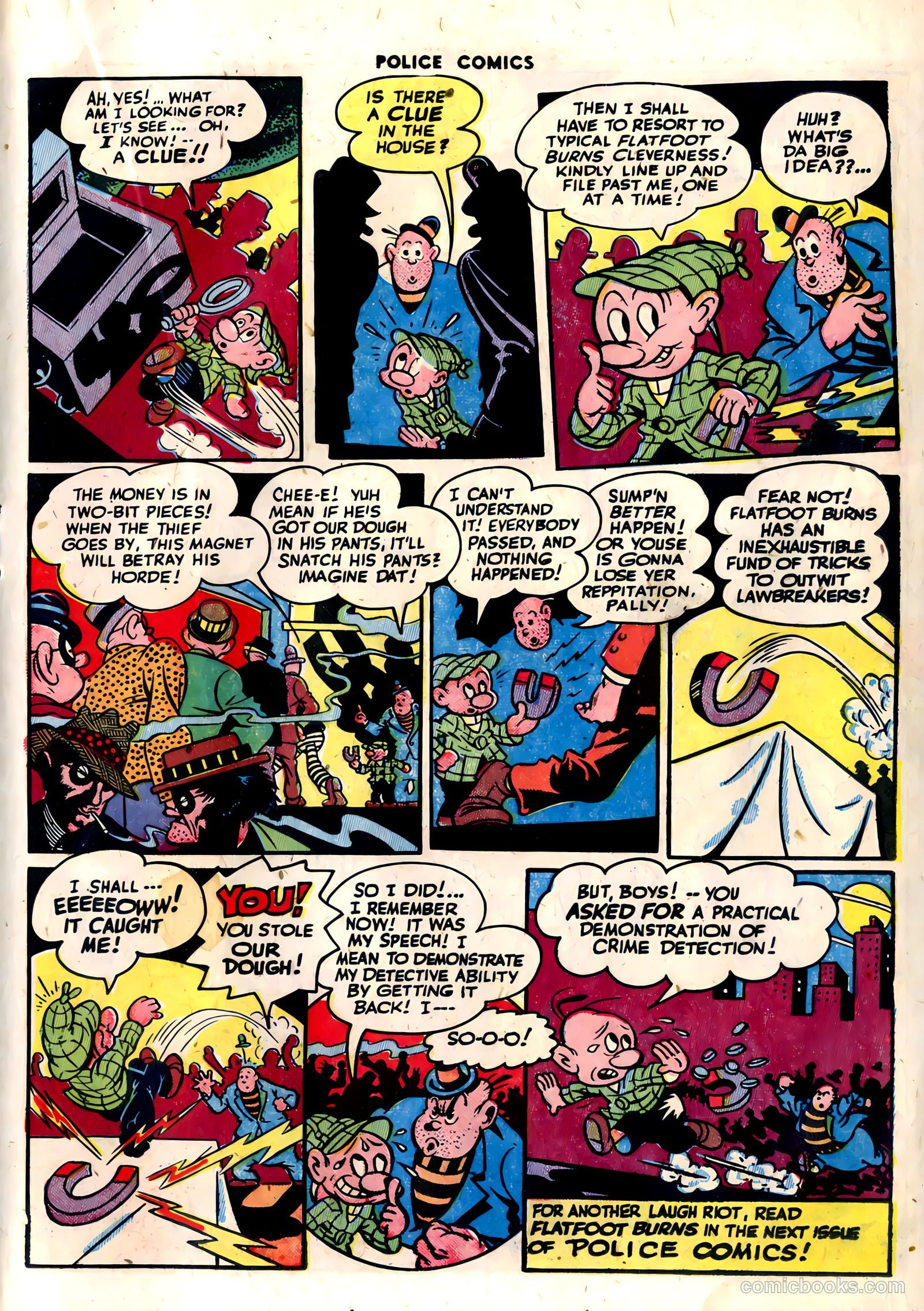Police Comics #32 (1944) — page 23 of 60