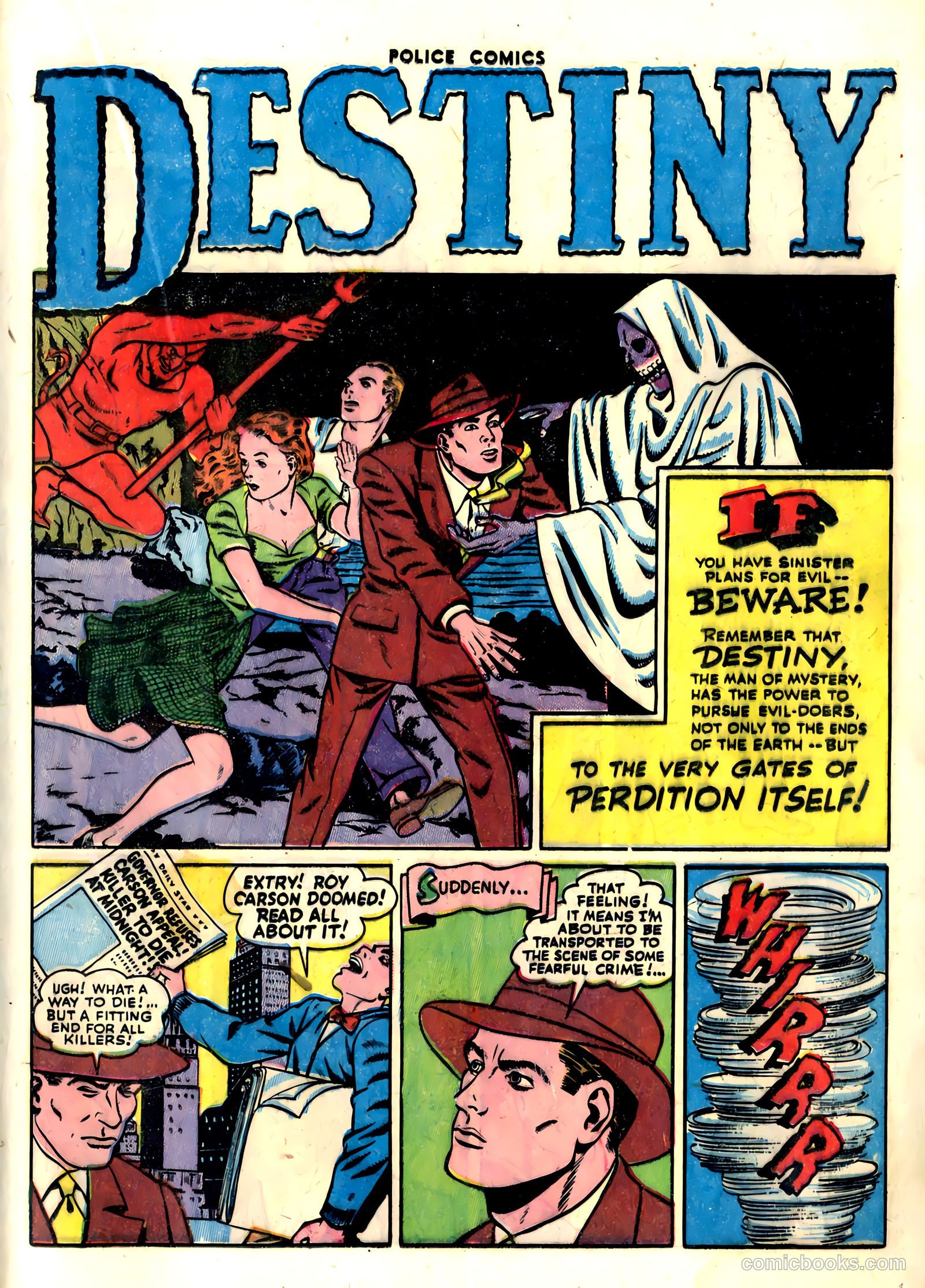 Police Comics #32 (1944) — page 25 of 60