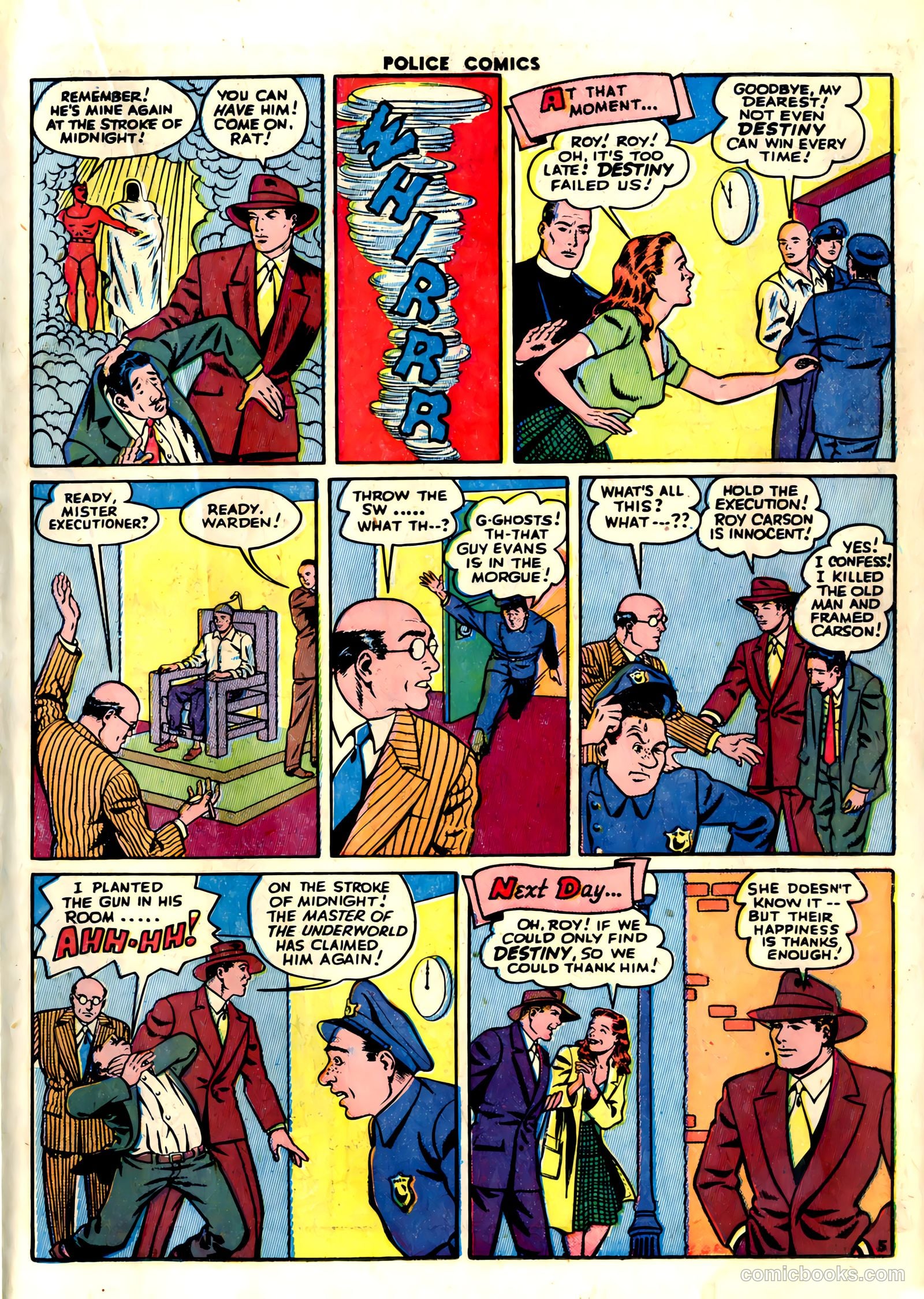 Police Comics #32 (1944) — page 29 of 60