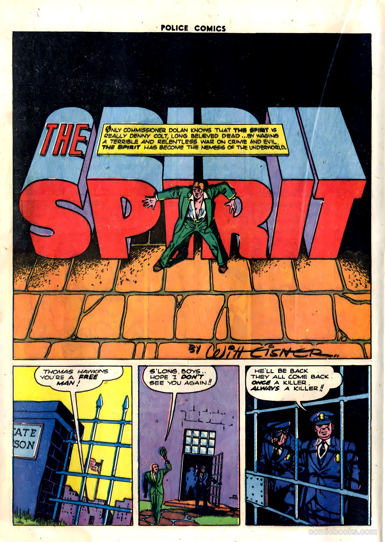 Police Comics #32 (1944) — page 30 of 60