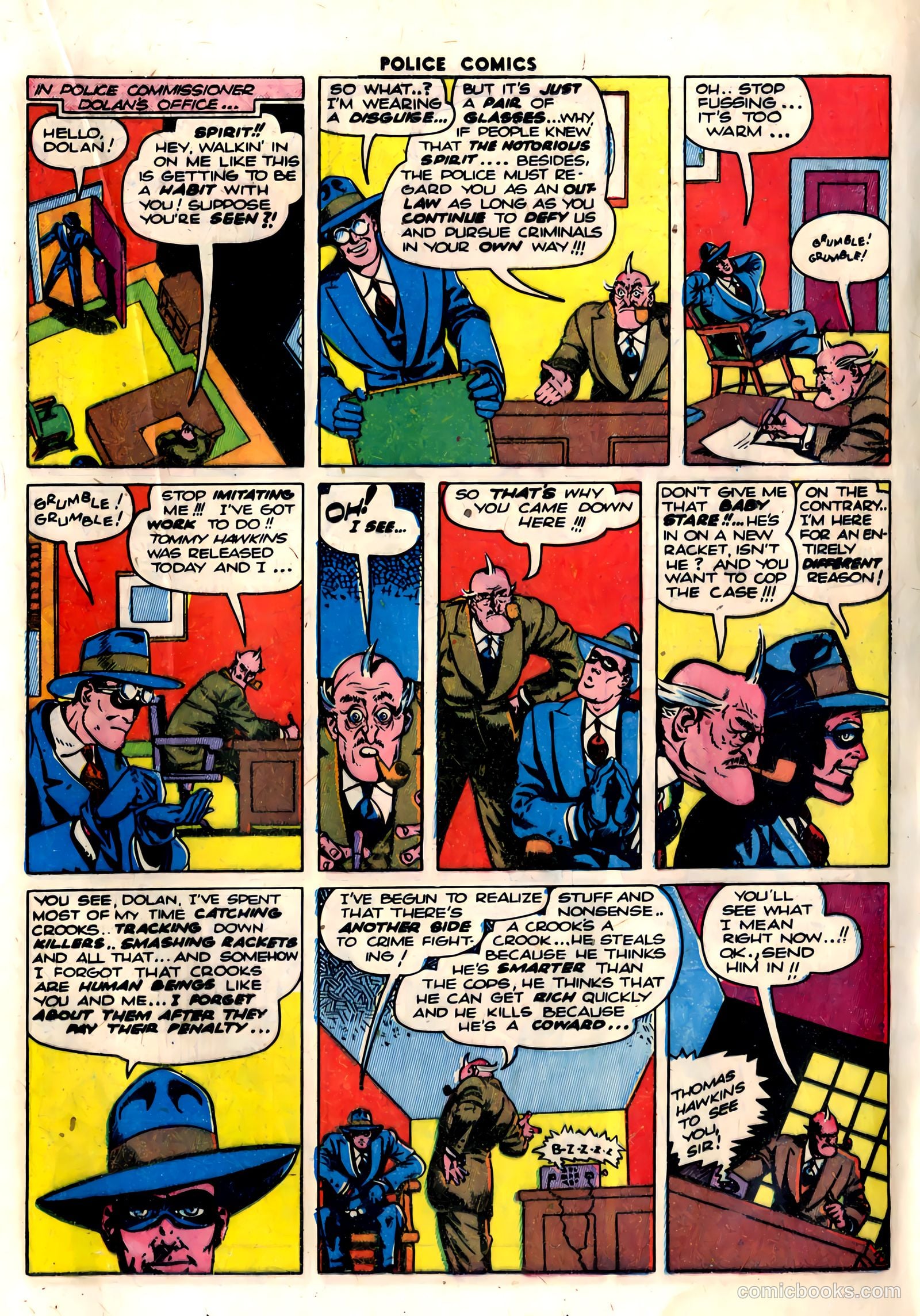 Police Comics #32 (1944) — page 31 of 60