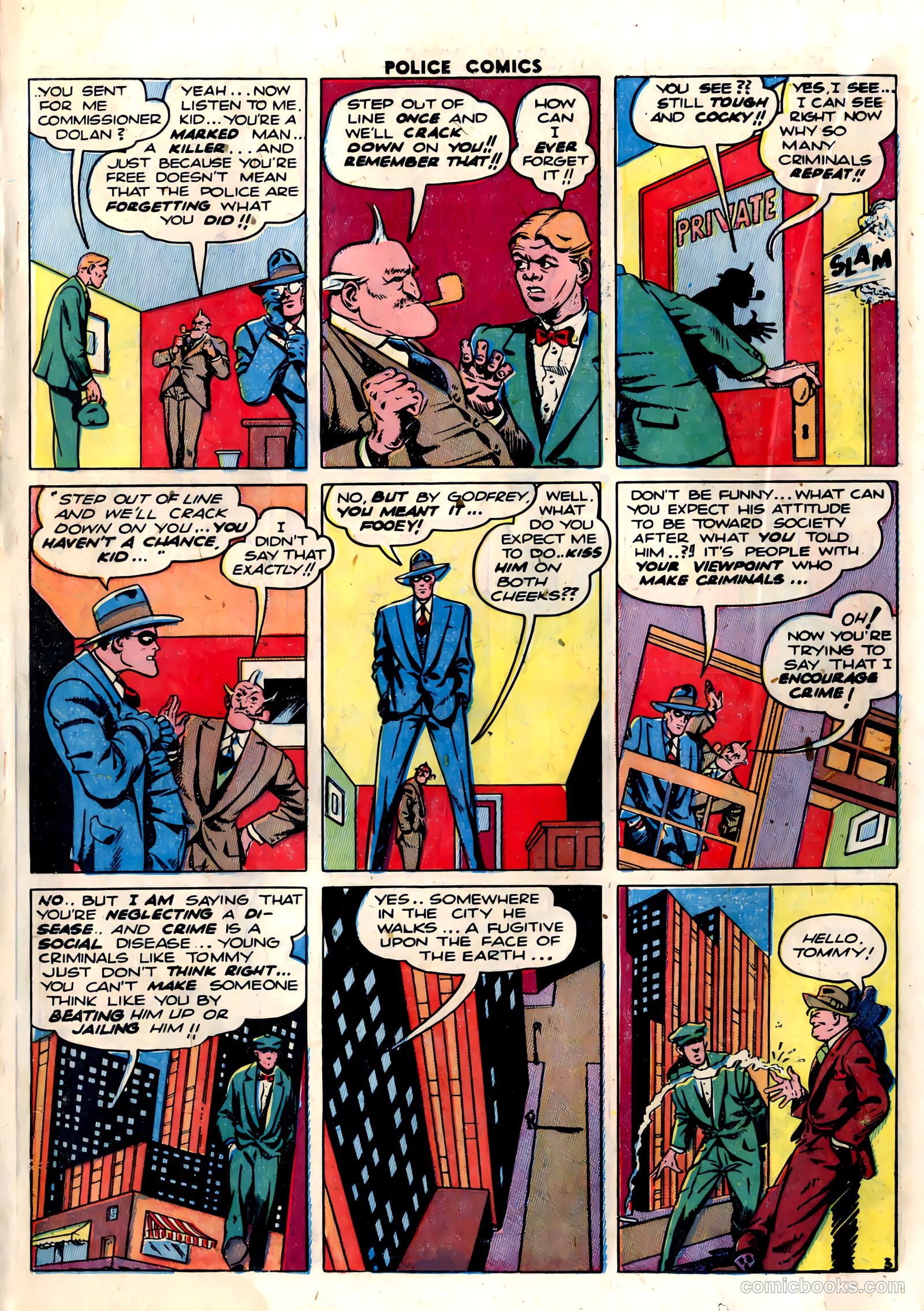 Police Comics #32 (1944) — page 32 of 60