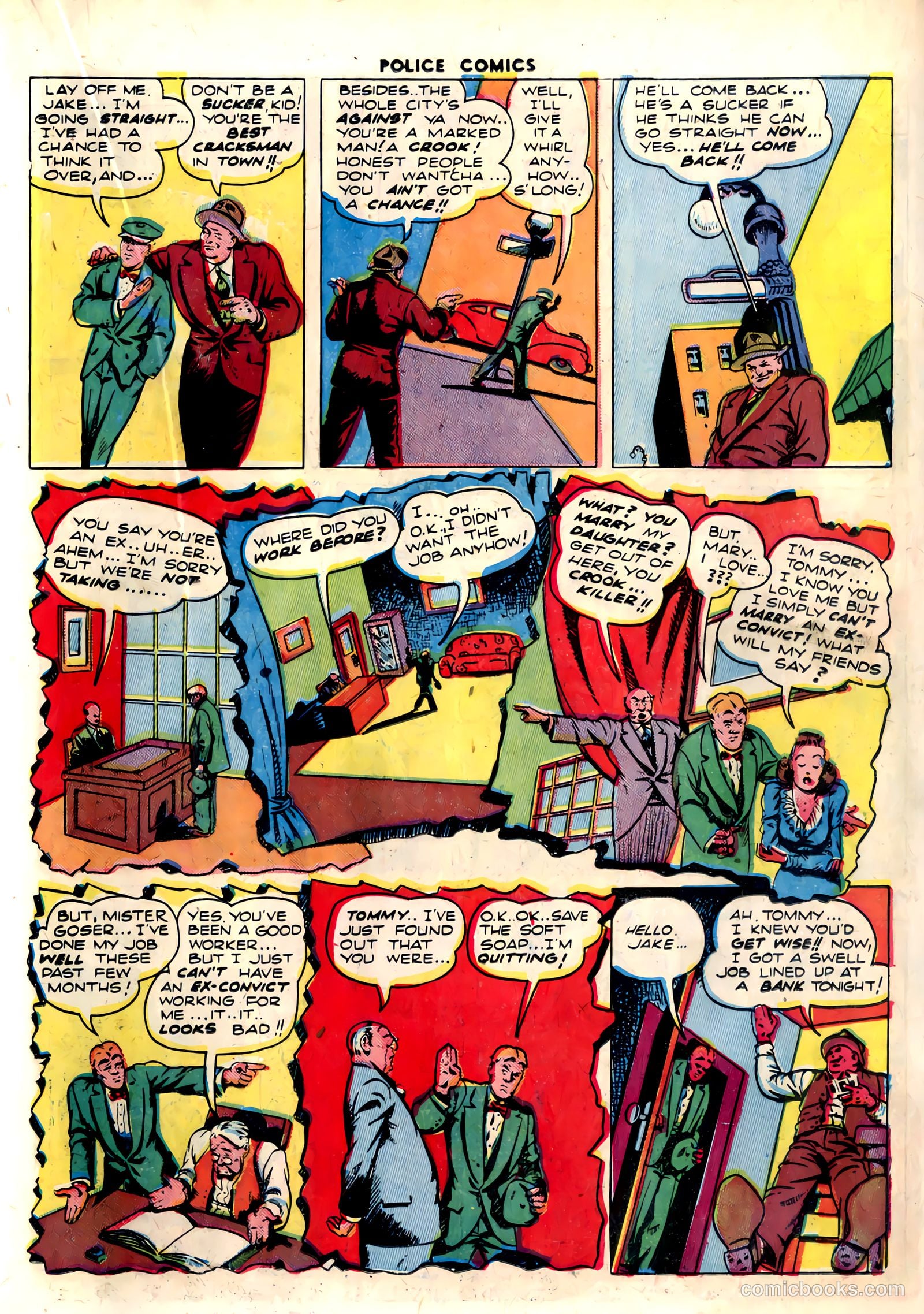 Police Comics #32 (1944) — page 33 of 60