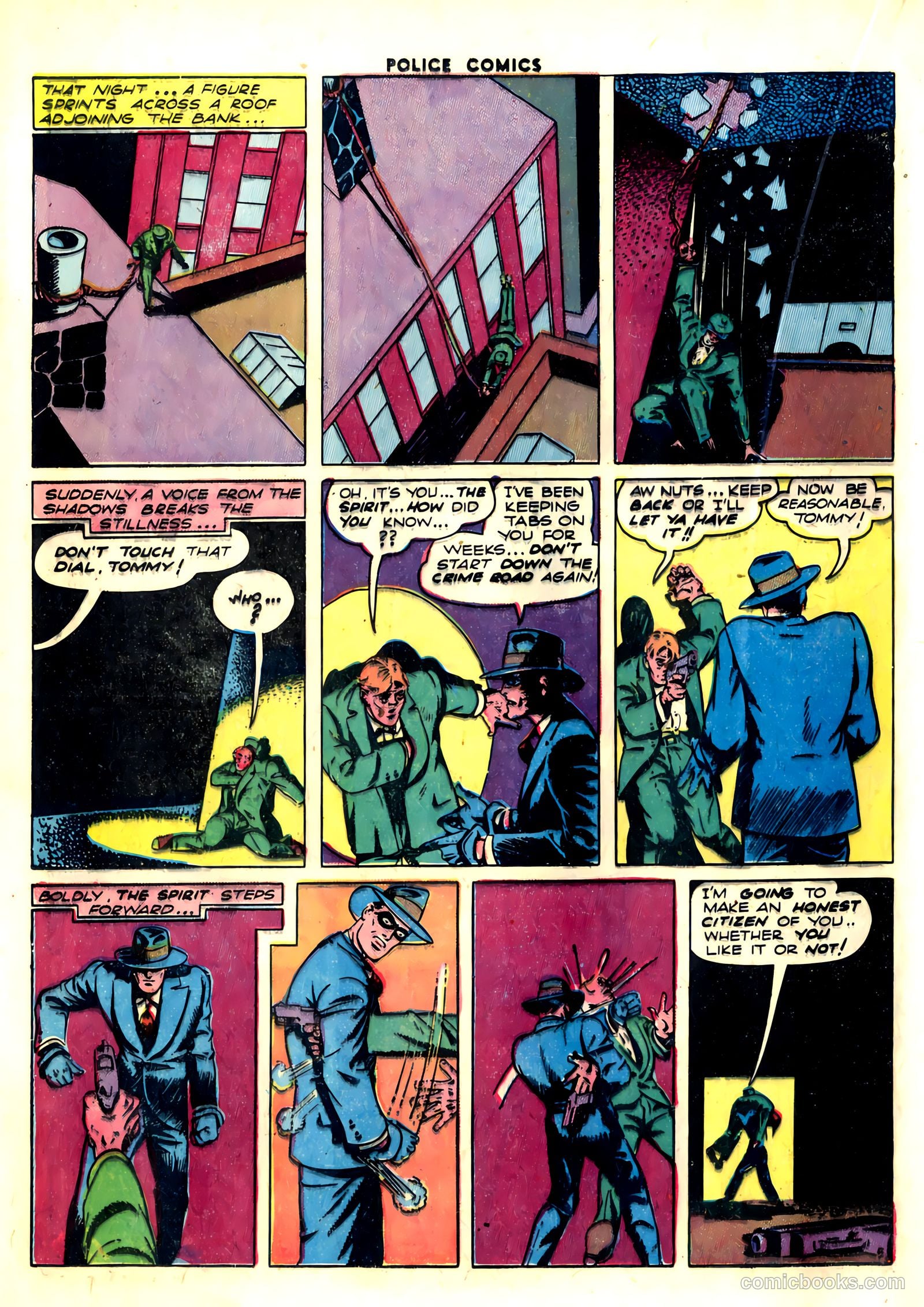 Police Comics #32 (1944) — page 34 of 60