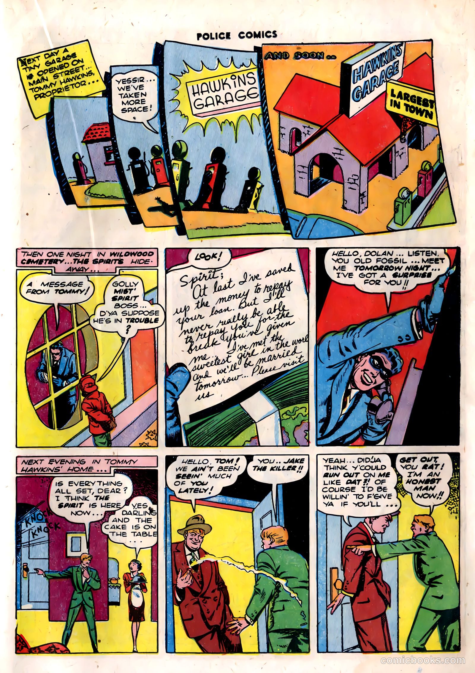Police Comics #32 (1944) — page 35 of 60