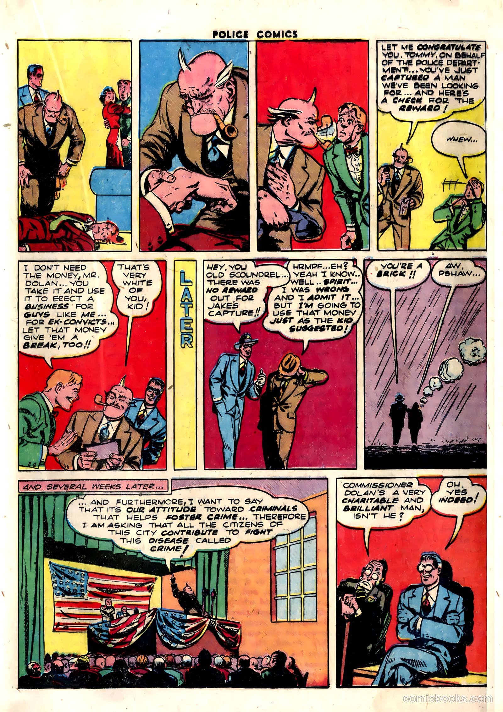 Police Comics #32 (1944) — page 37 of 60