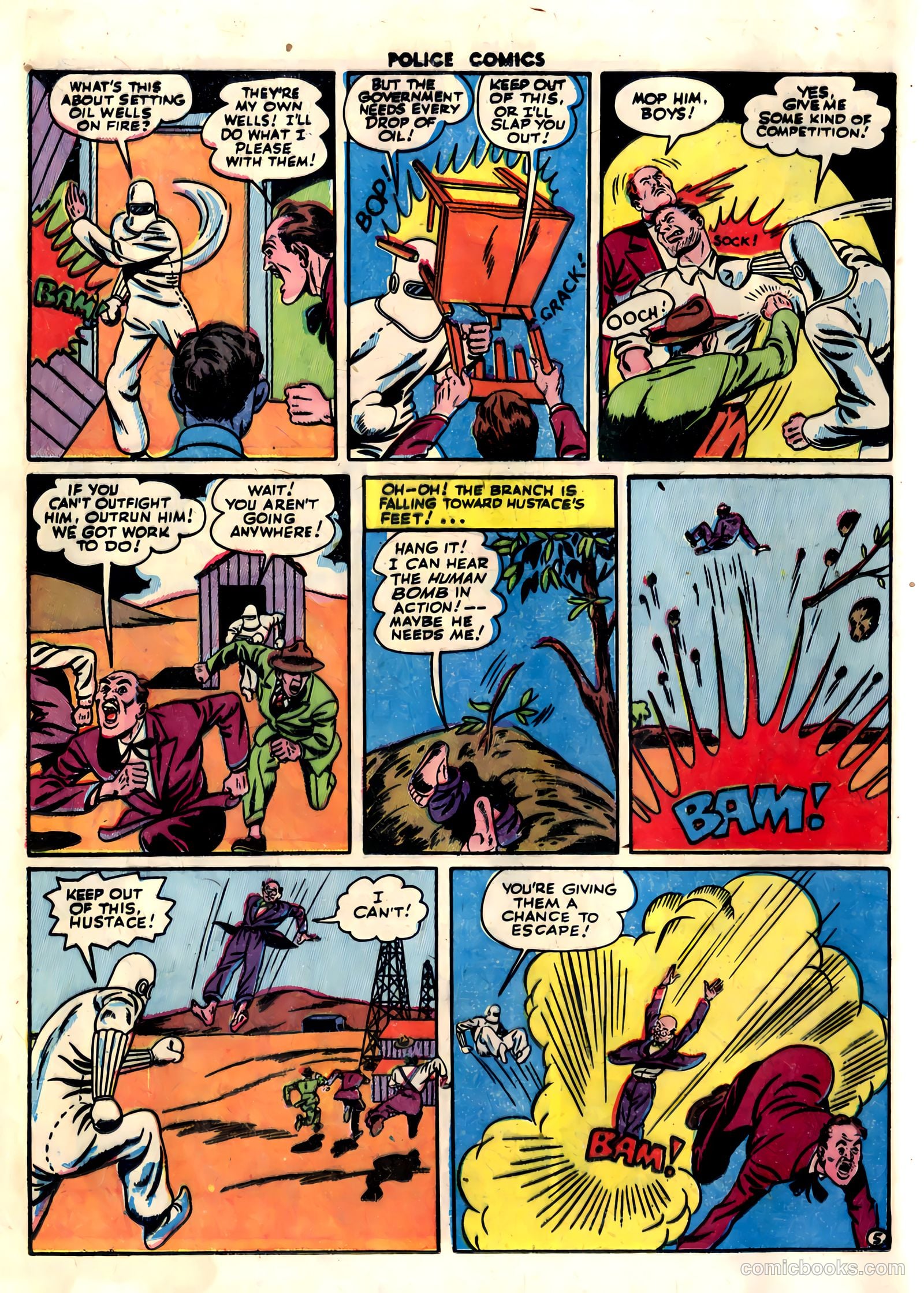 Police Comics #32 (1944) — page 44 of 60