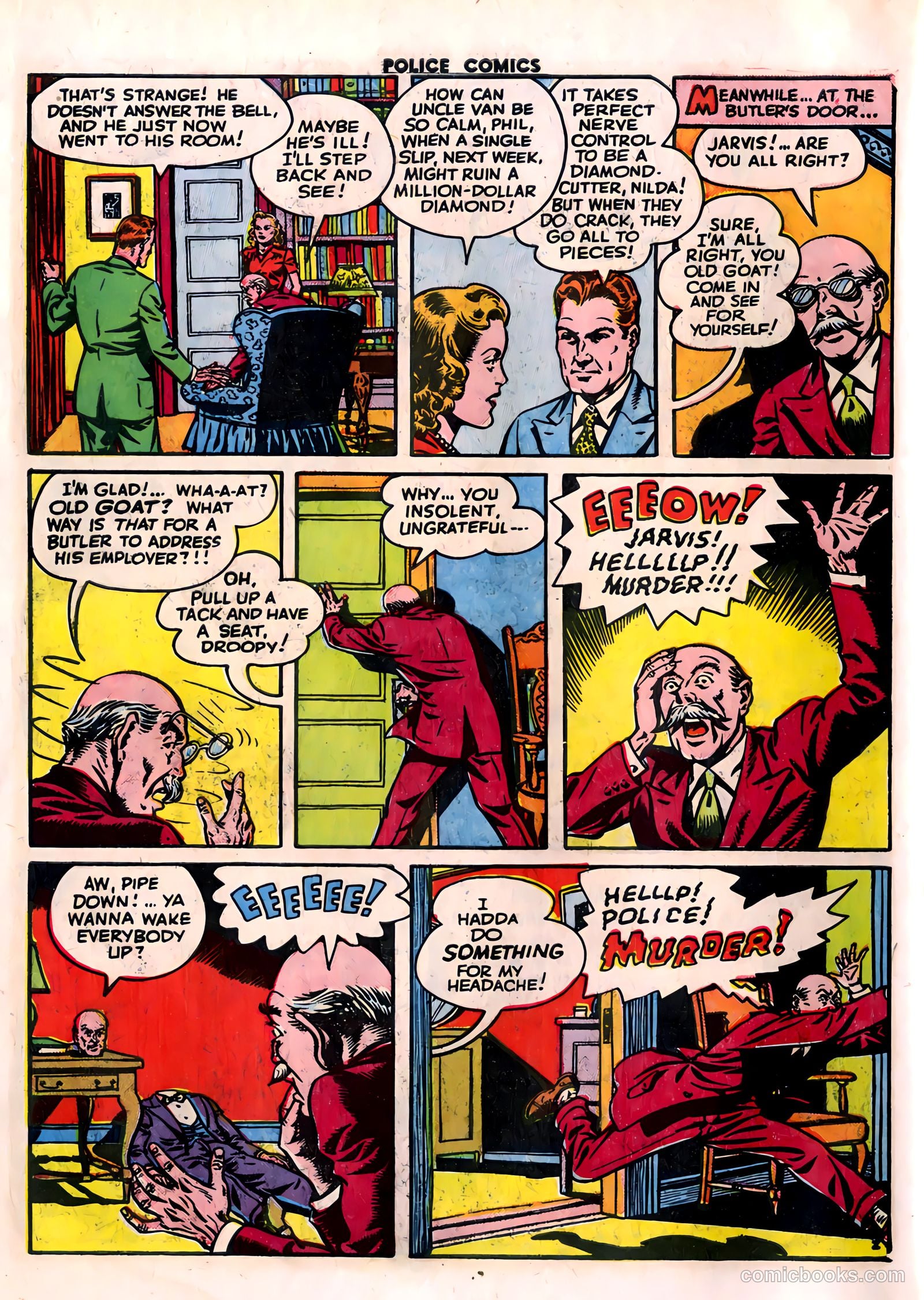 Police Comics #32 (1944) — page 50 of 60