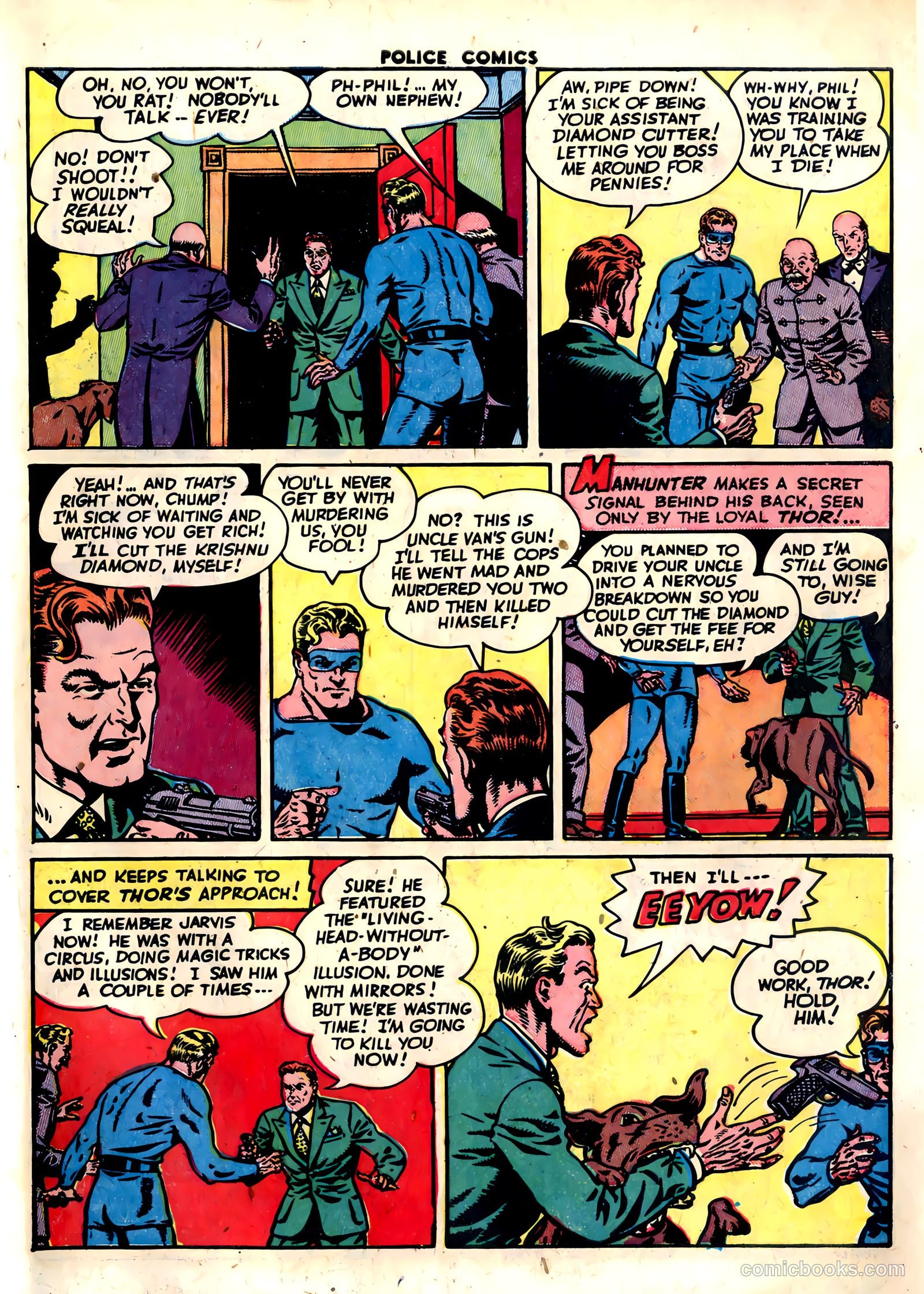 Police Comics #32 (1944) — page 57 of 60