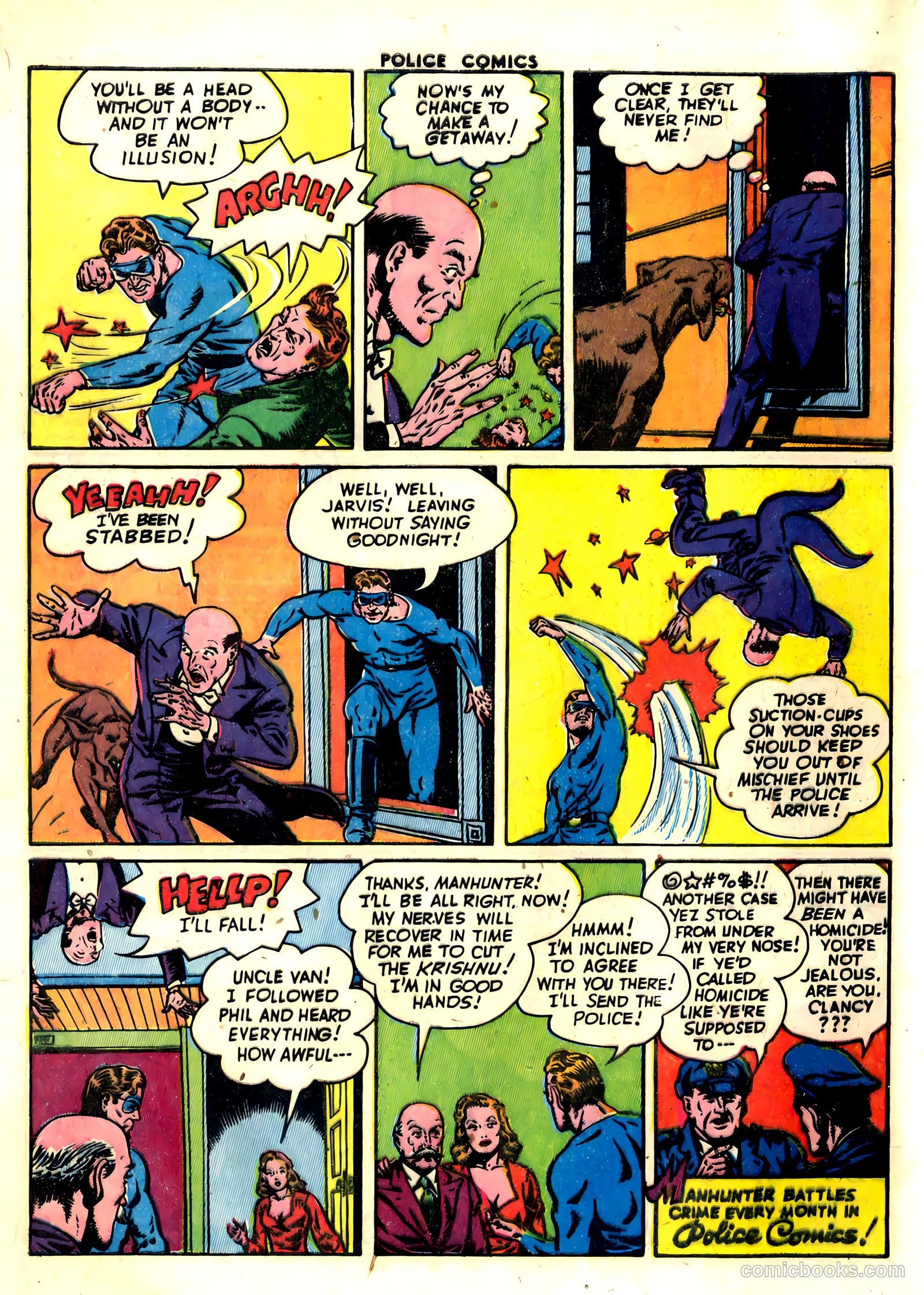 Police Comics #32 (1944) — page 58 of 60