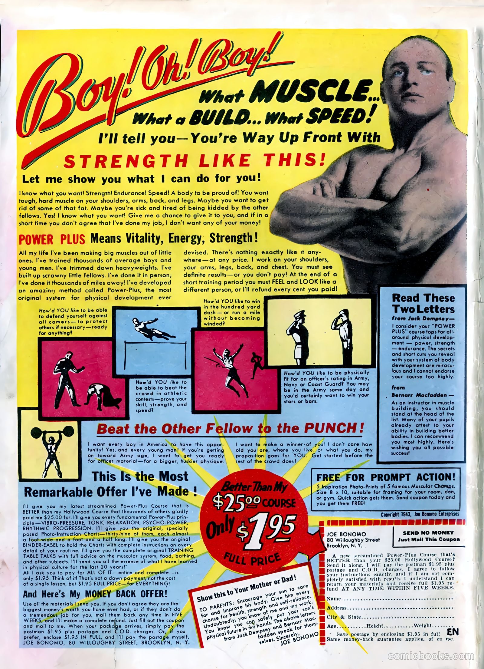 Police Comics #32 (1944) — page 60 of 60
