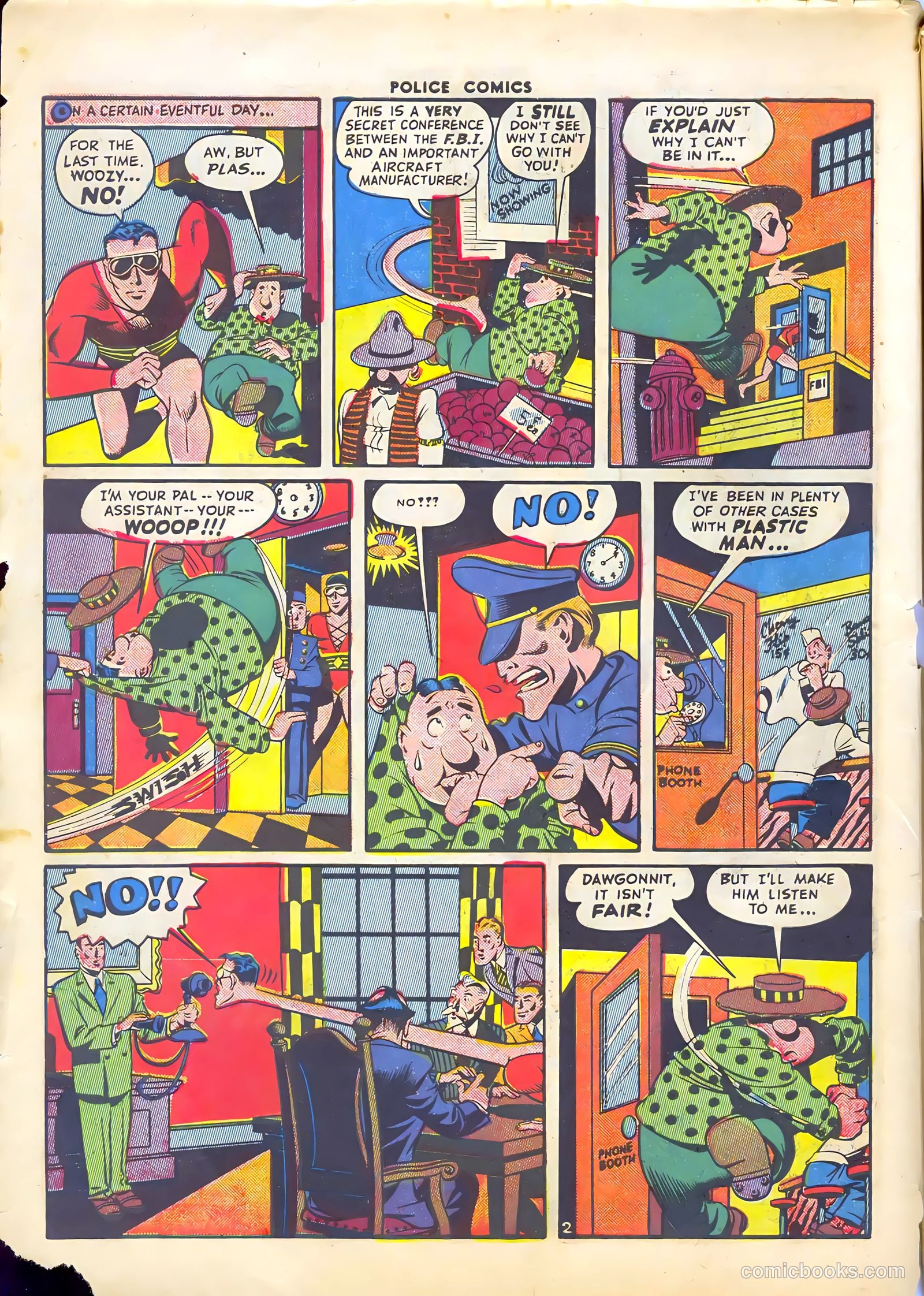 Police Comics #33 (1944) — page 4 of 60