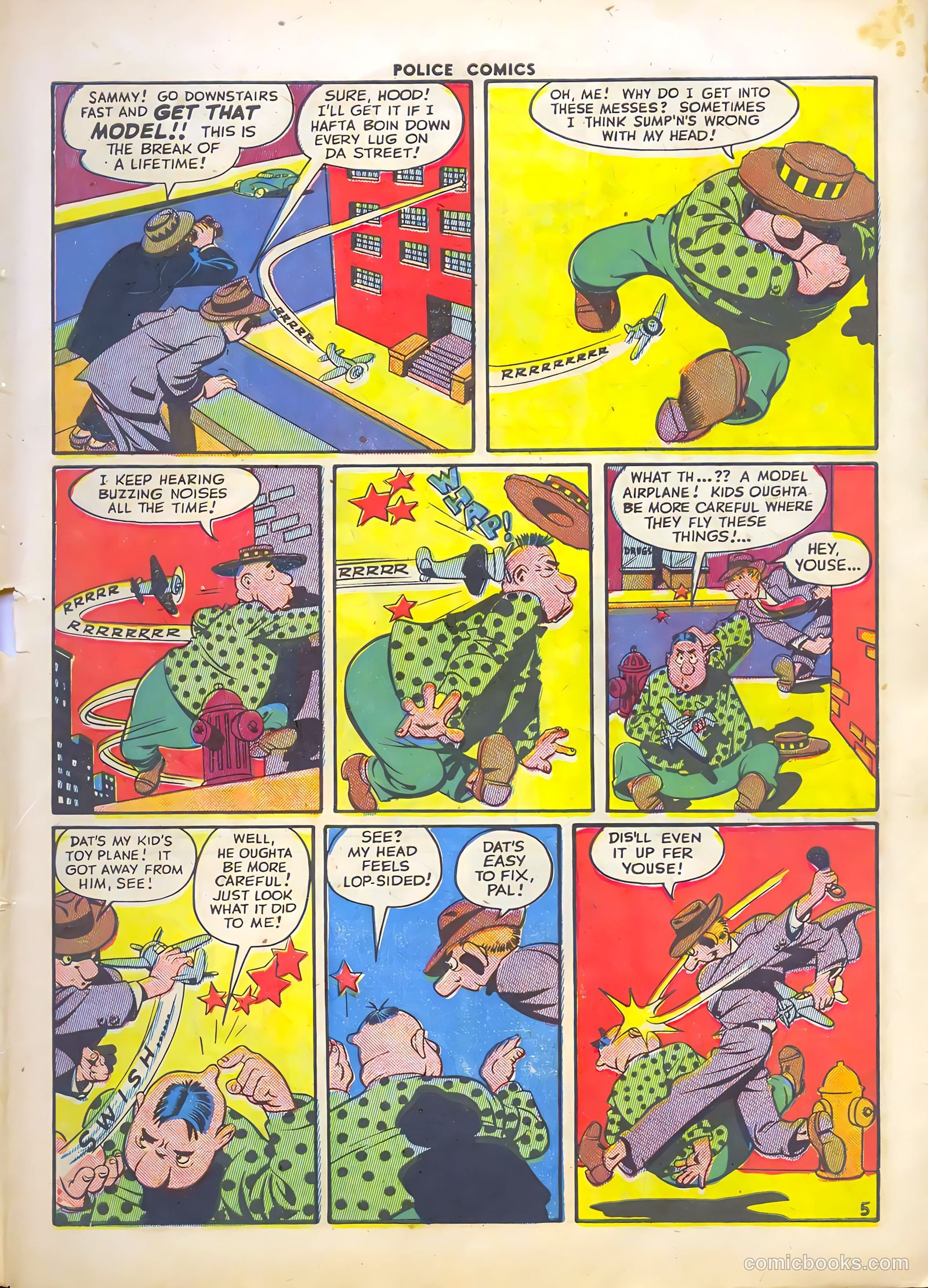 Police Comics #33 (1944) — page 7 of 60