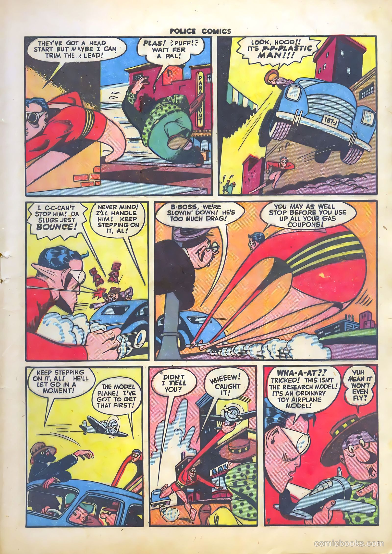 Police Comics #33 (1944) — page 9 of 60