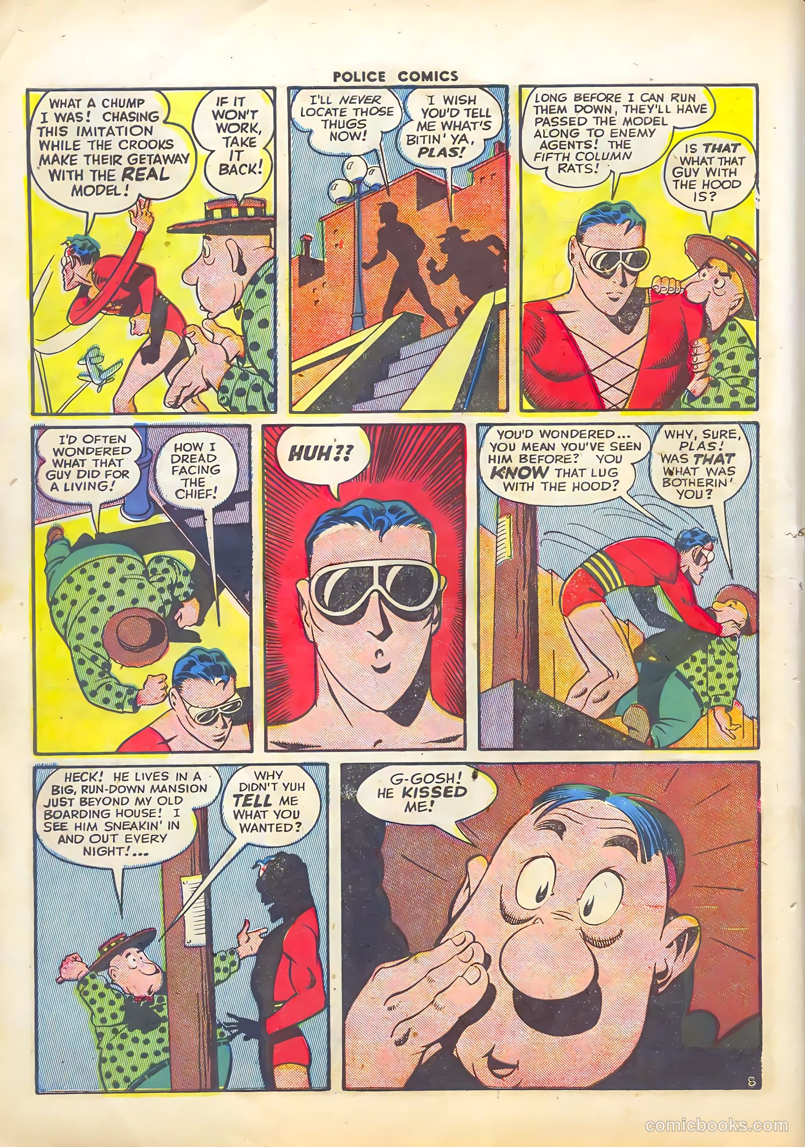 Police Comics #33 (1944) — page 10 of 60