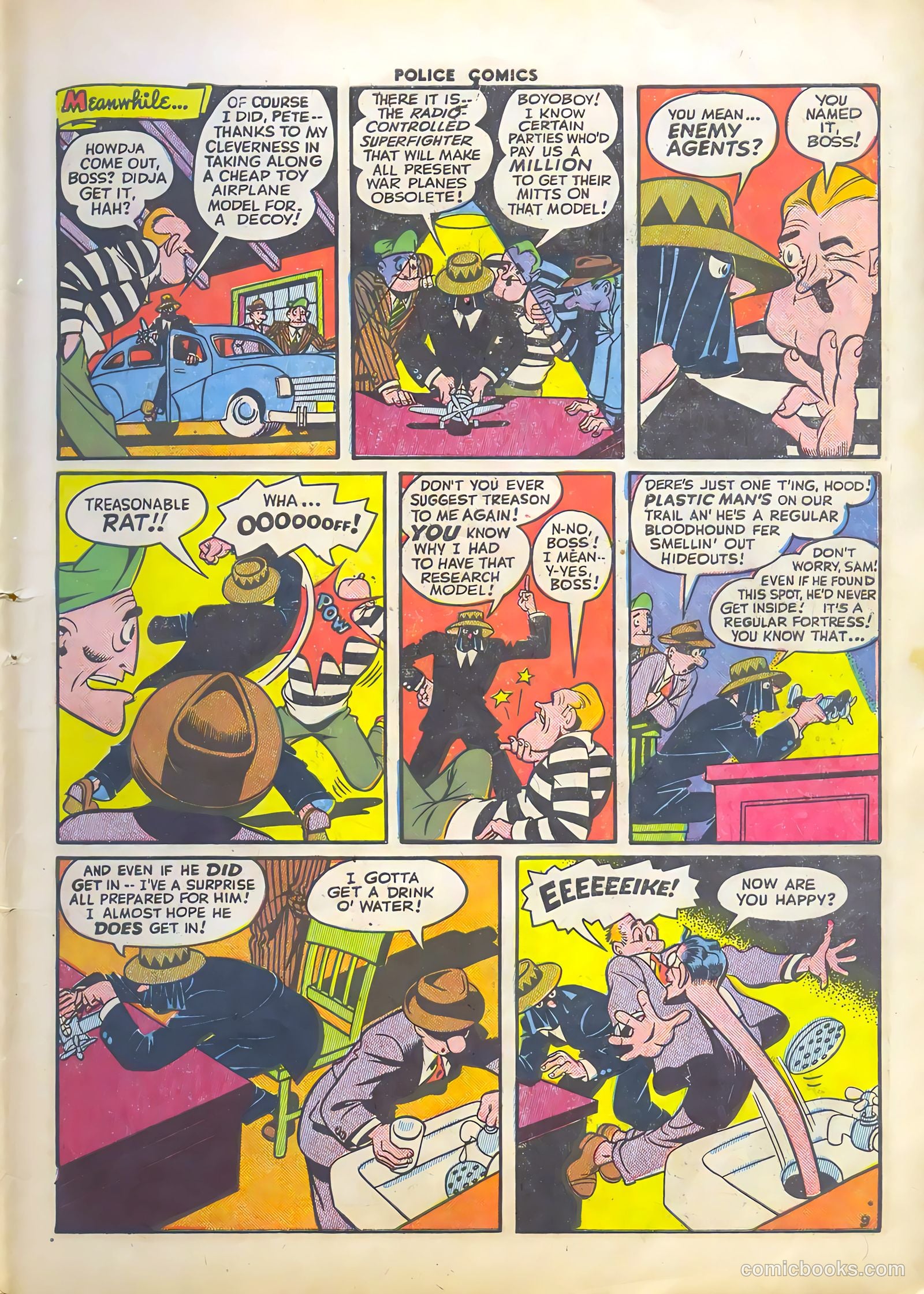 Police Comics #33 (1944) — page 11 of 60