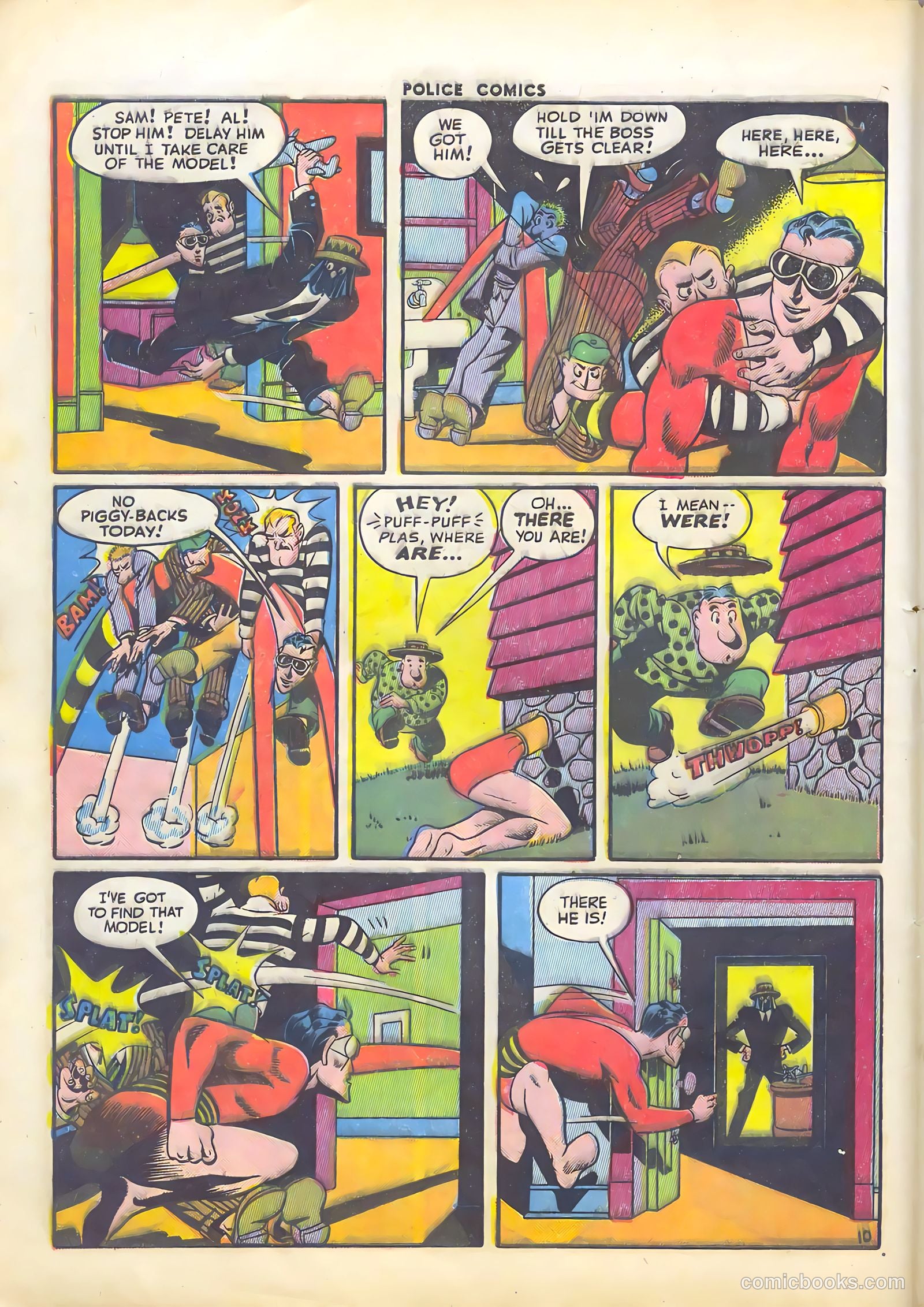 Police Comics #33 (1944) — page 12 of 60