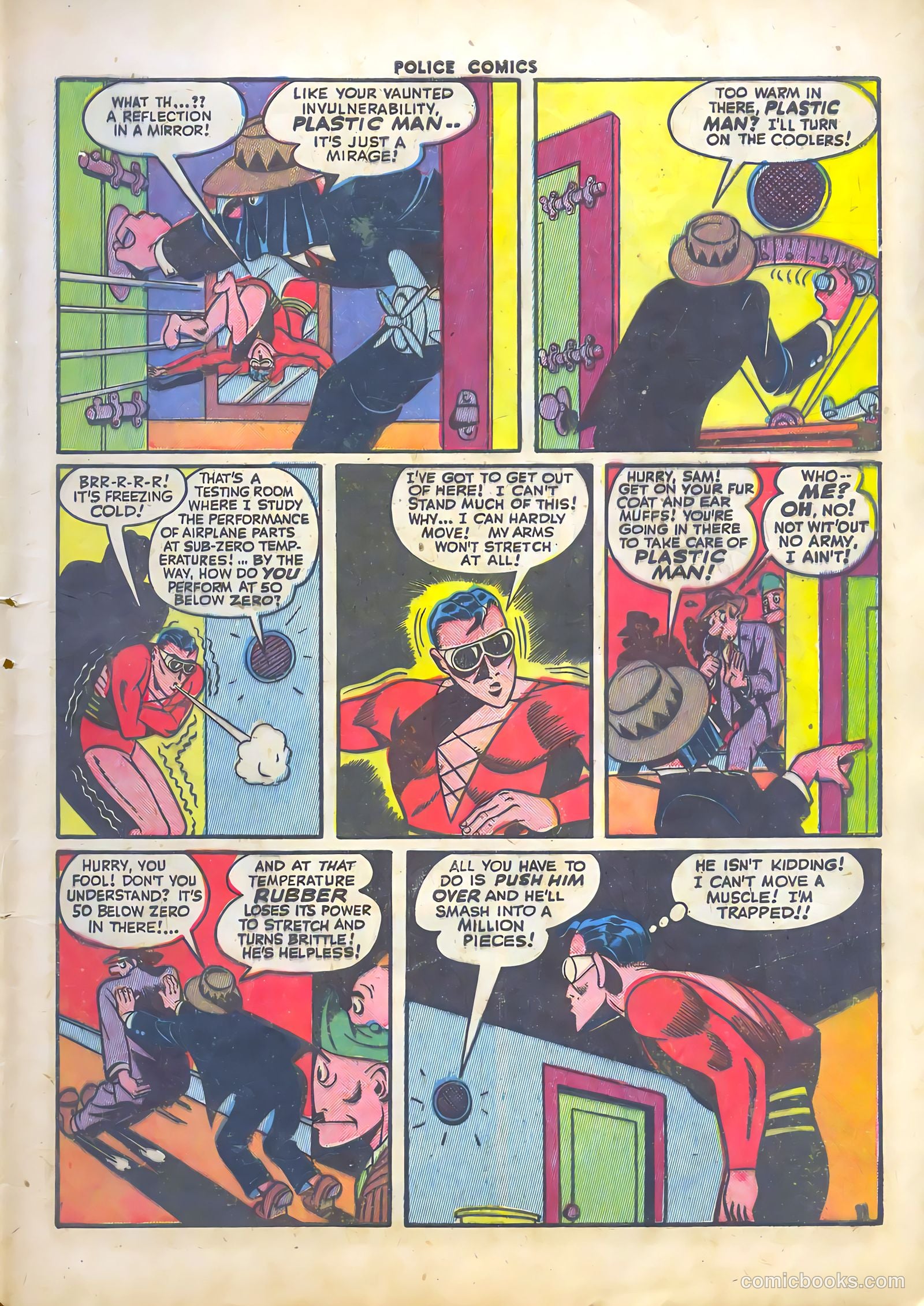 Police Comics #33 (1944) — page 13 of 60