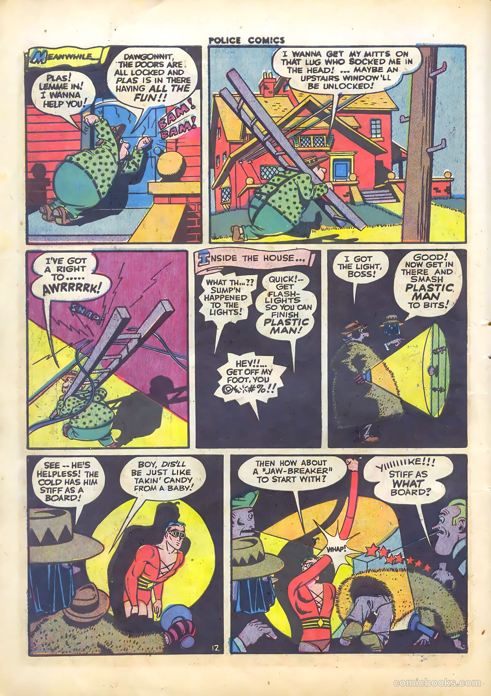Police Comics #33 (1944) — page 14 of 60