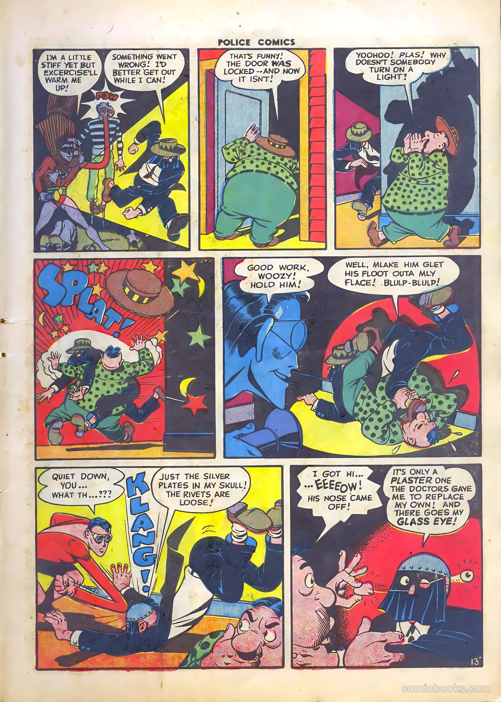 Police Comics #33 (1944) — page 15 of 60