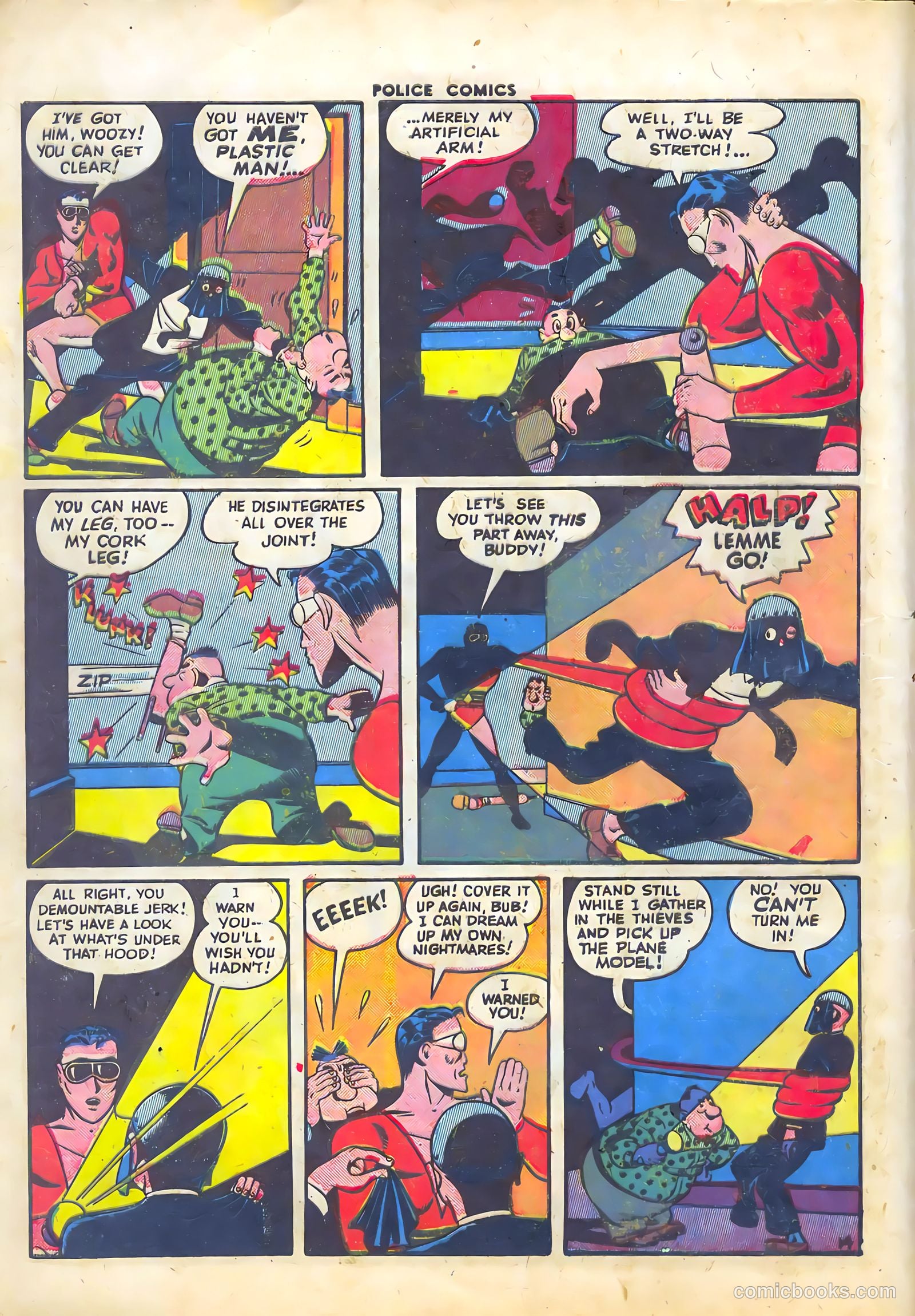 Police Comics #33 (1944) — page 16 of 60