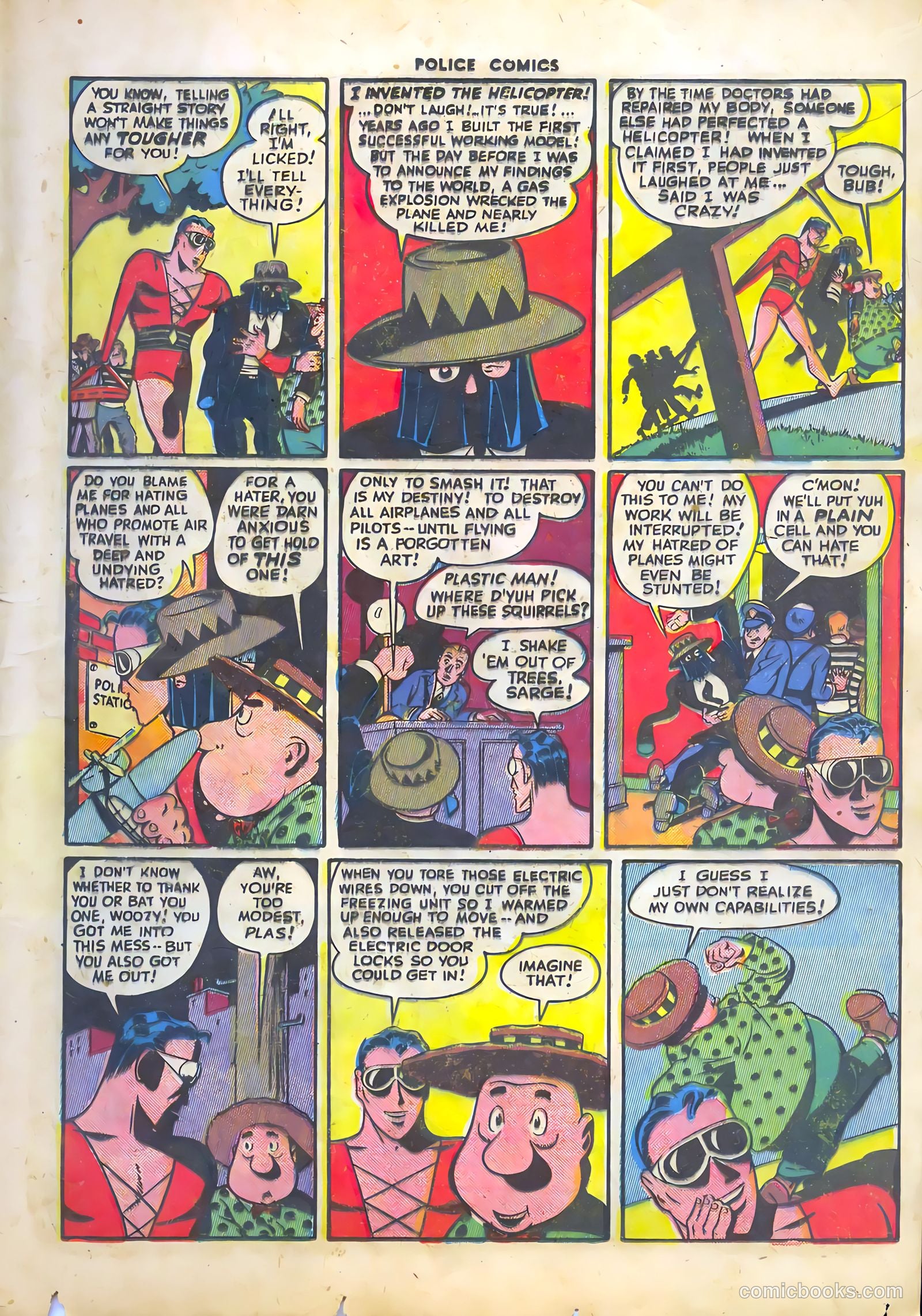 Police Comics #33 (1944) — page 17 of 60