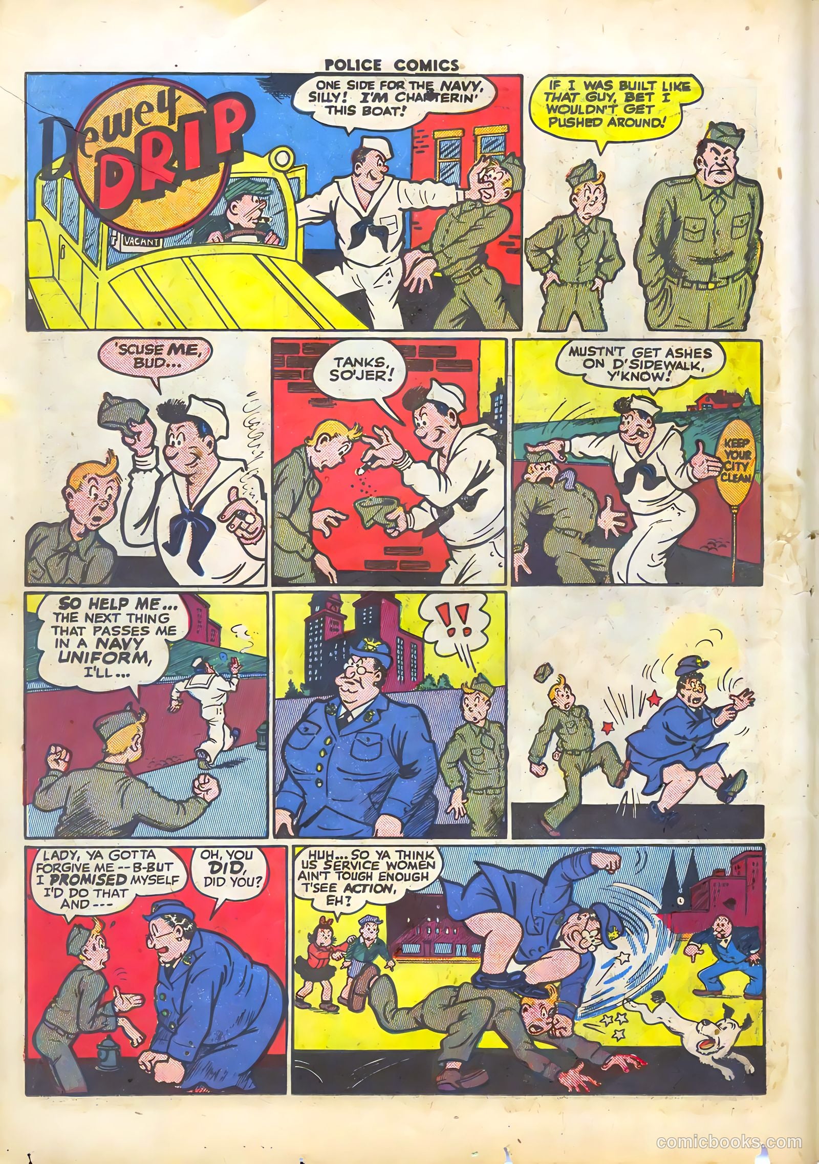 Police Comics #33 (1944) — page 18 of 60