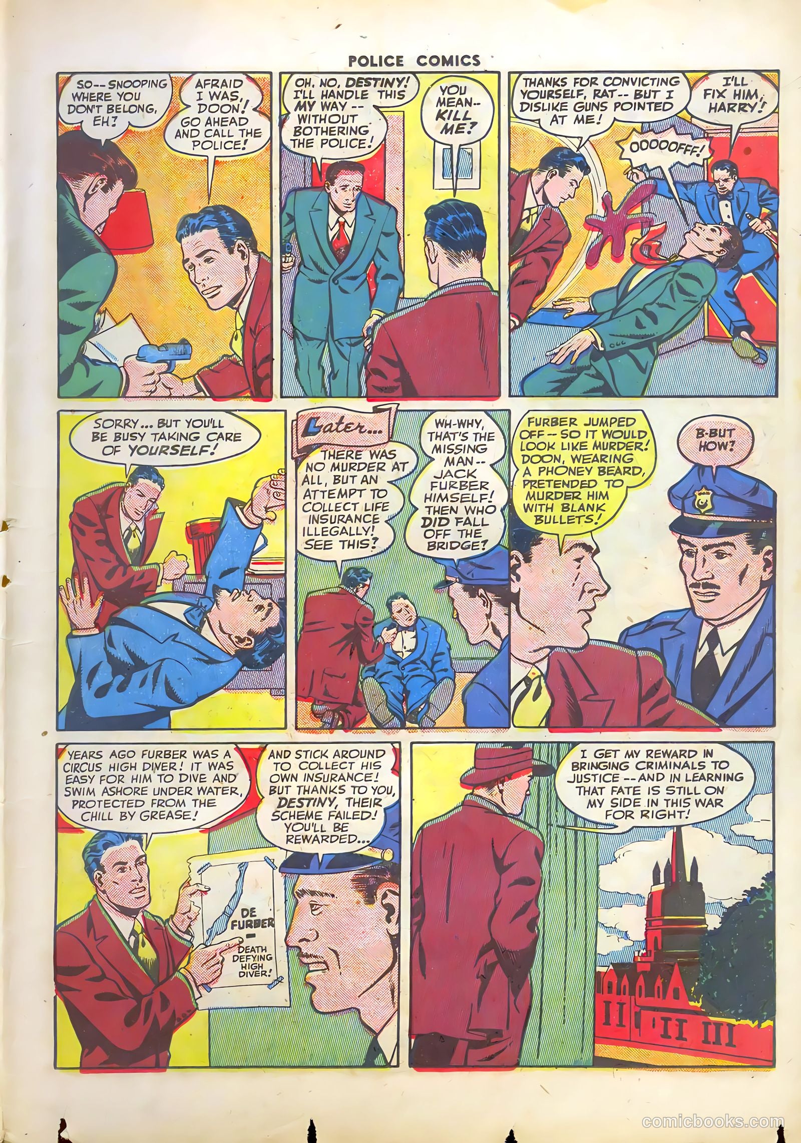 Police Comics #33 (1944) — page 23 of 60