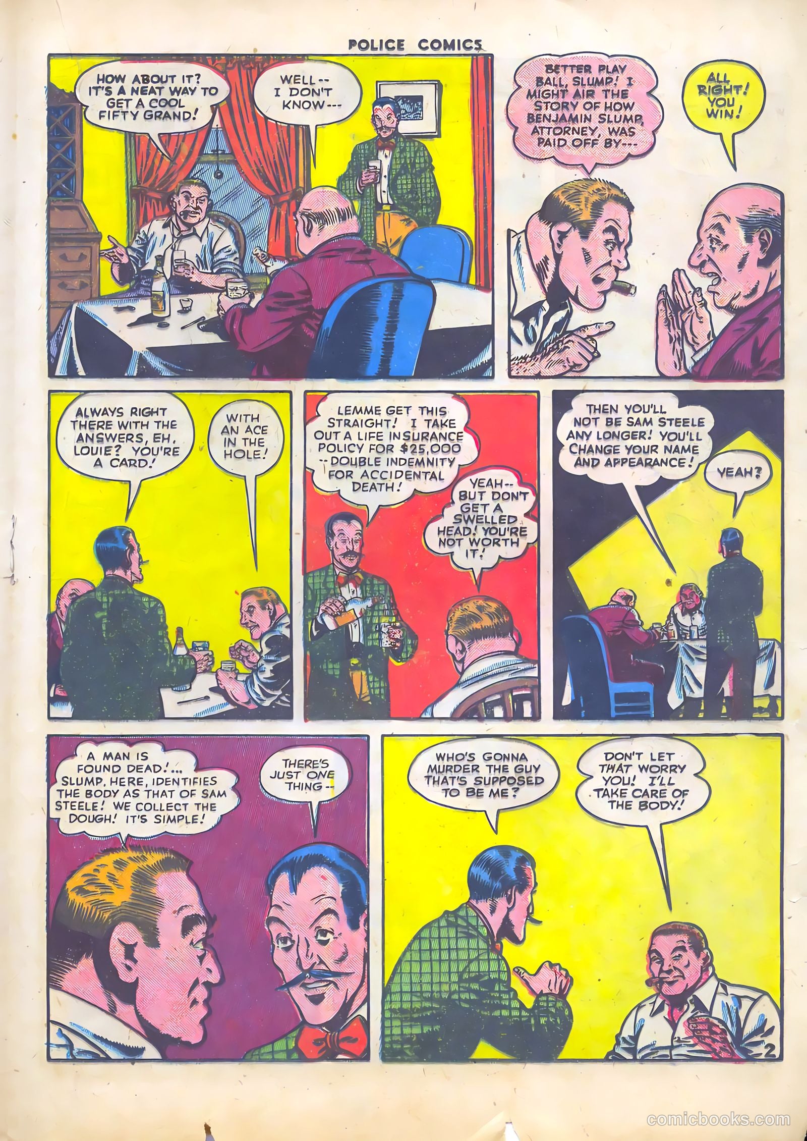 Police Comics #33 (1944) — page 31 of 60