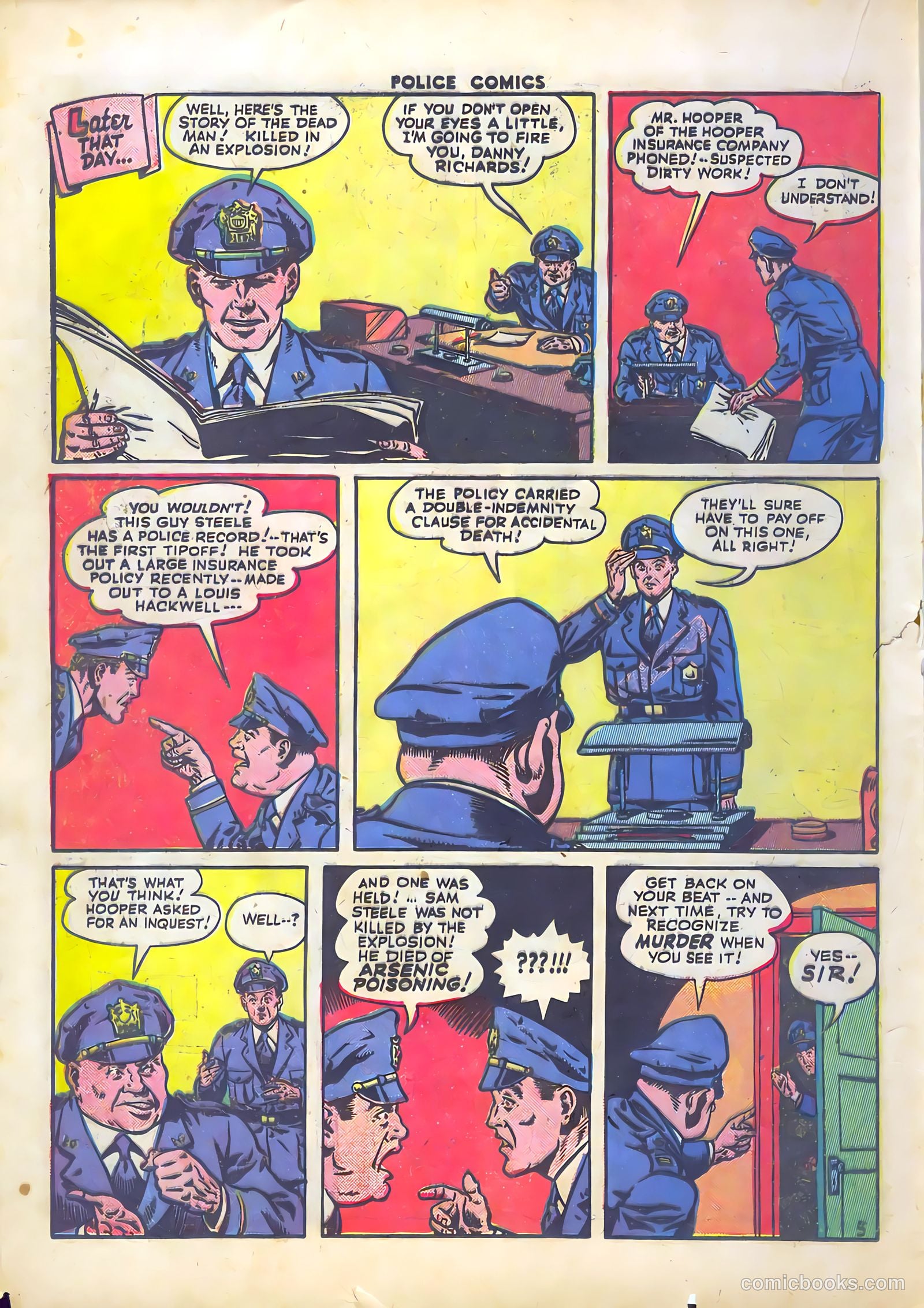 Police Comics #33 (1944) — page 34 of 60
