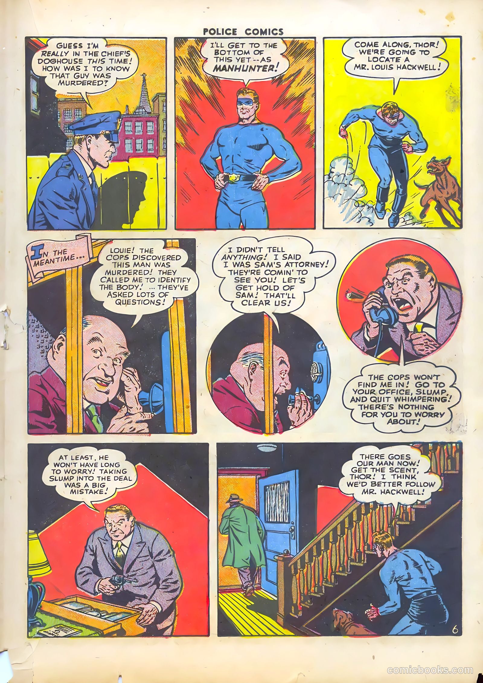 Police Comics #33 (1944) — page 35 of 60