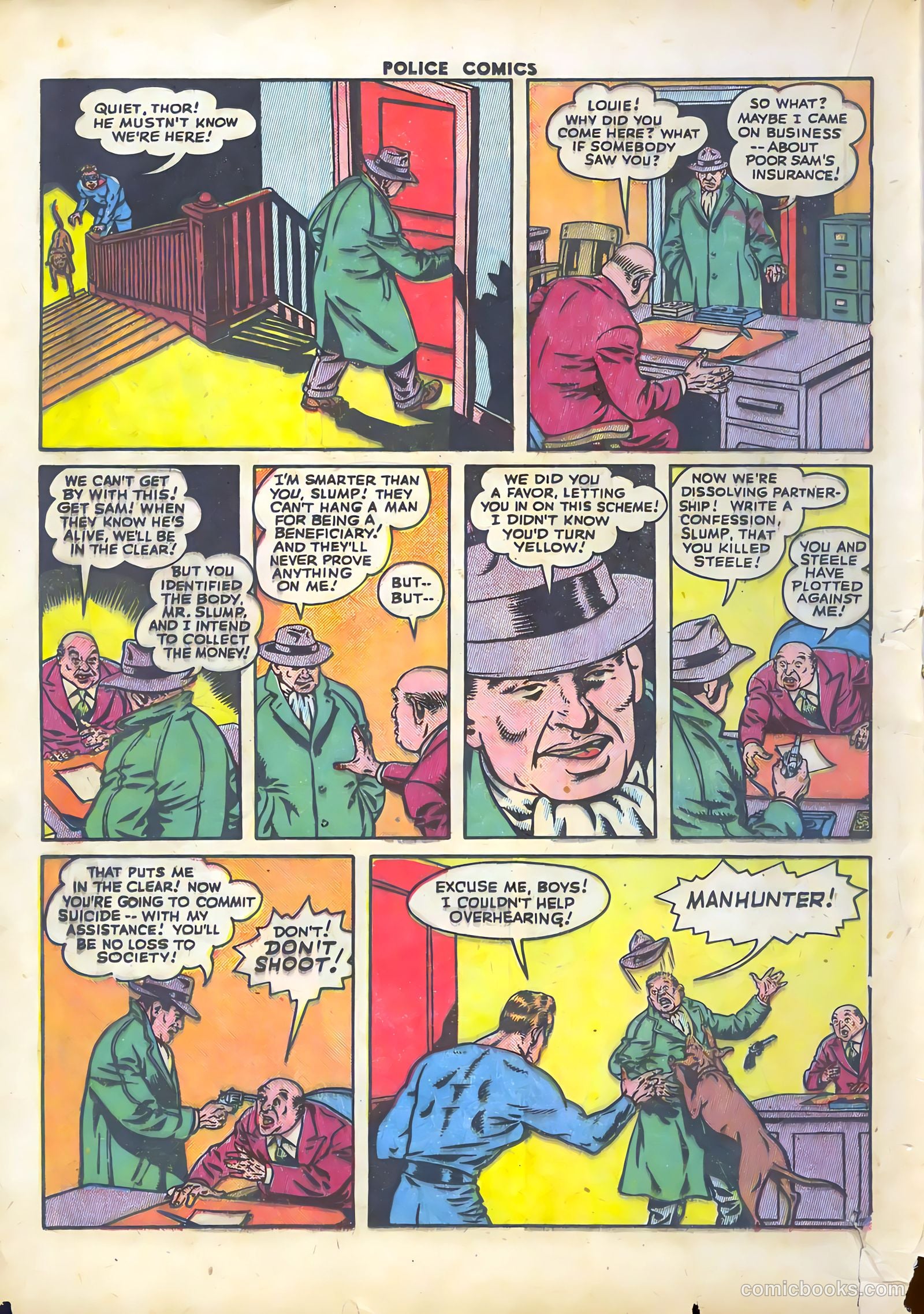 Police Comics #33 (1944) — page 36 of 60