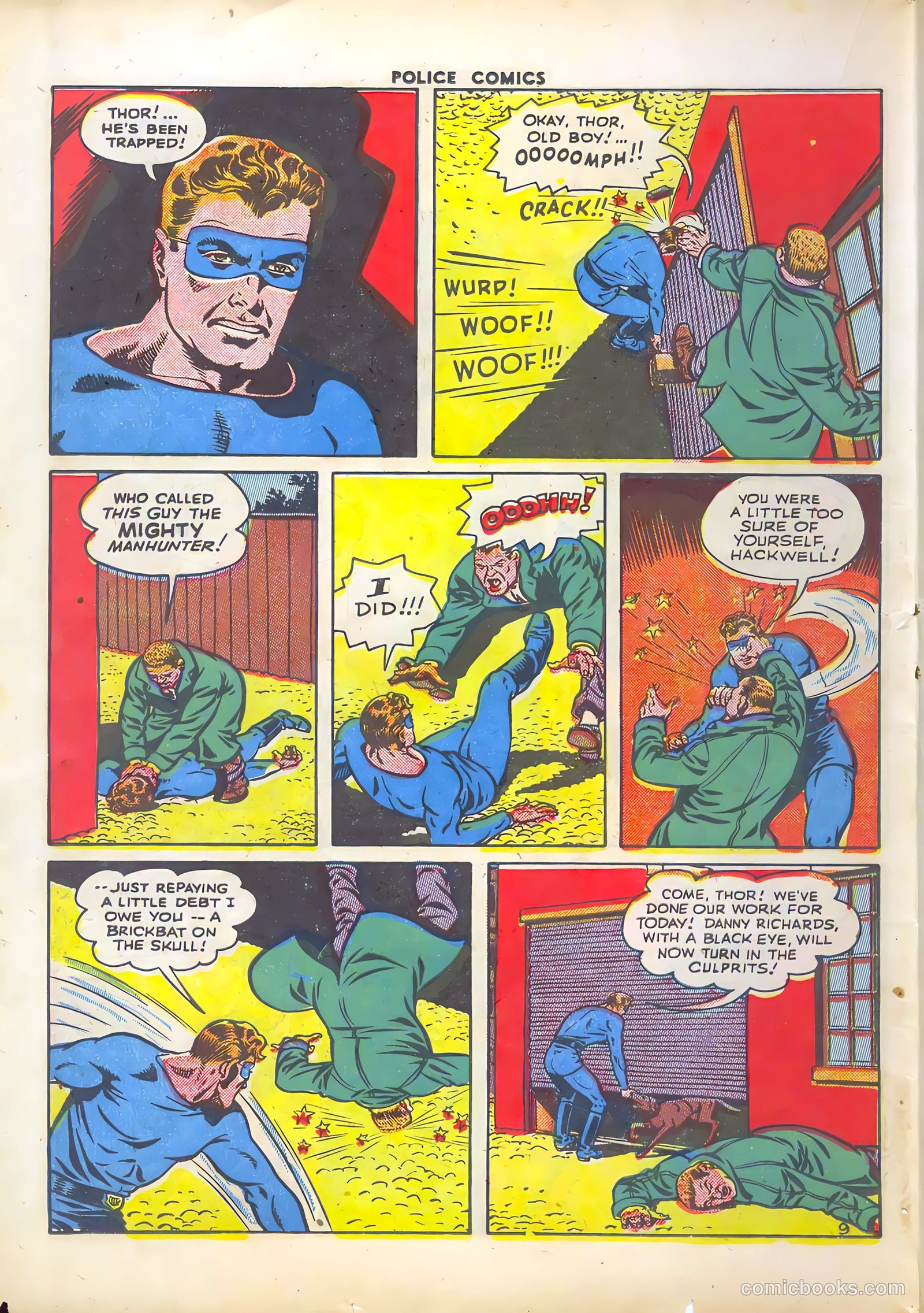 Police Comics #33 (1944) — page 38 of 60