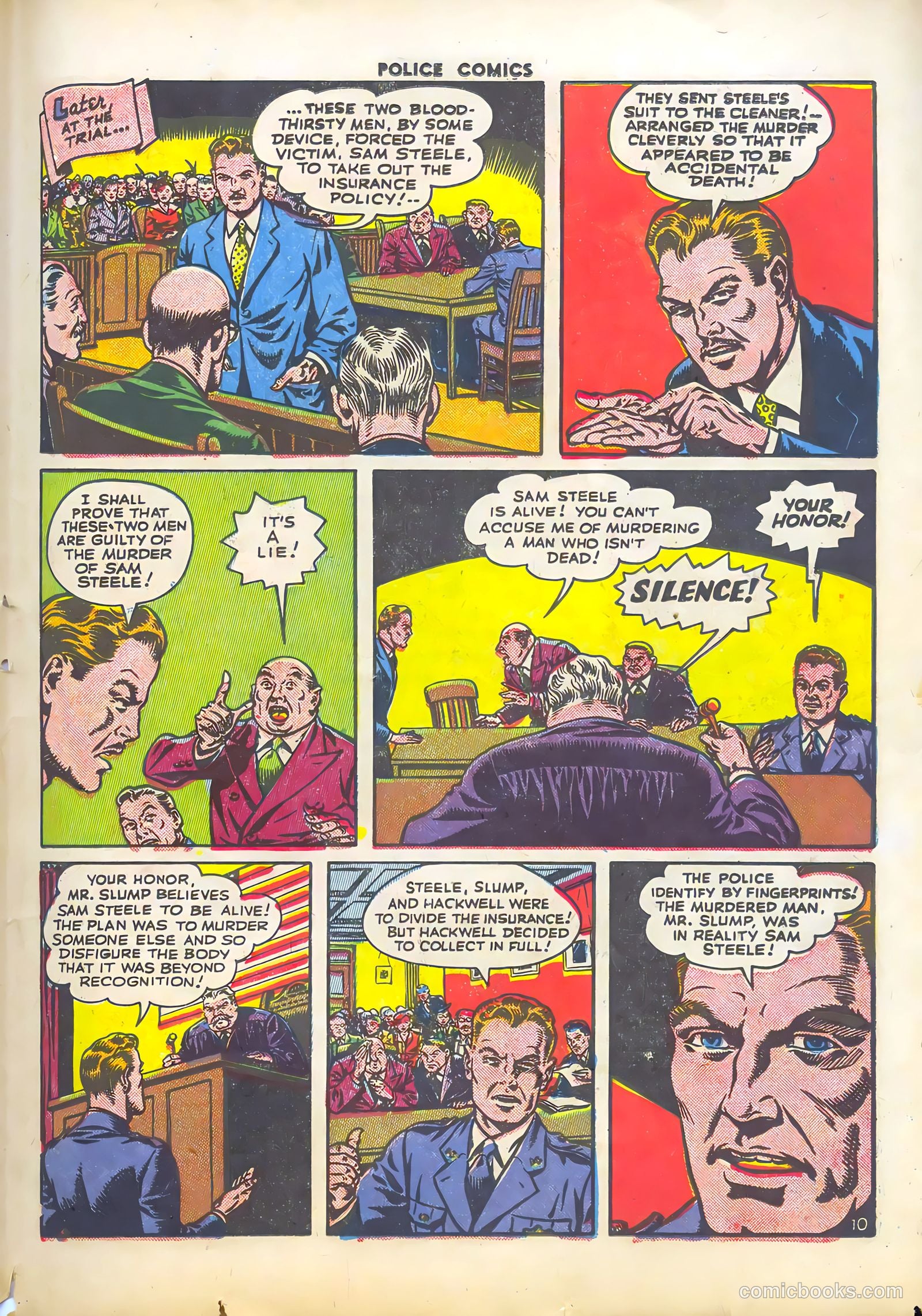 Police Comics #33 (1944) — page 39 of 60