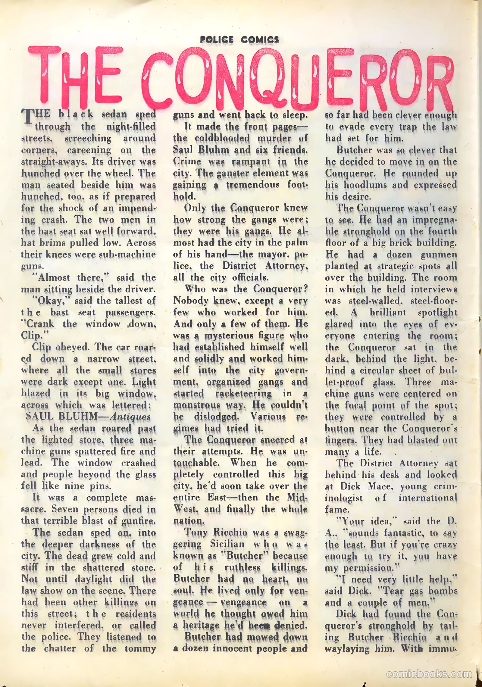 Police Comics #33 (1944) — page 40 of 60