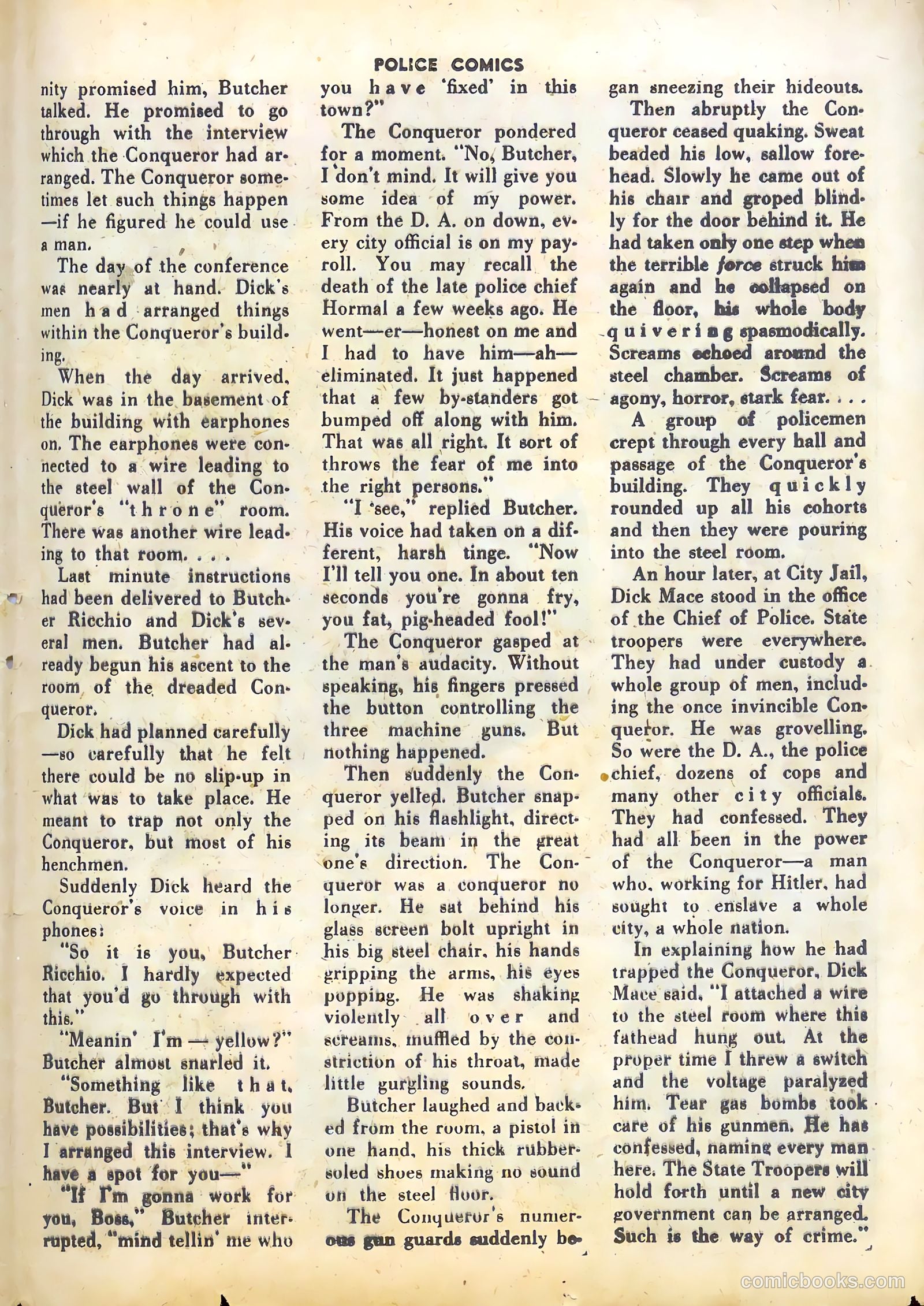 Police Comics #33 (1944) — page 41 of 60