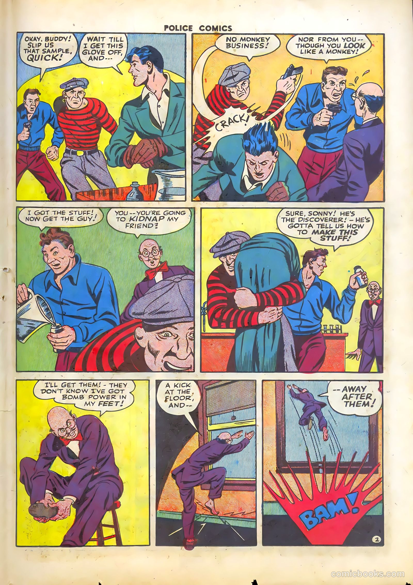 Police Comics #33 (1944) — page 43 of 60