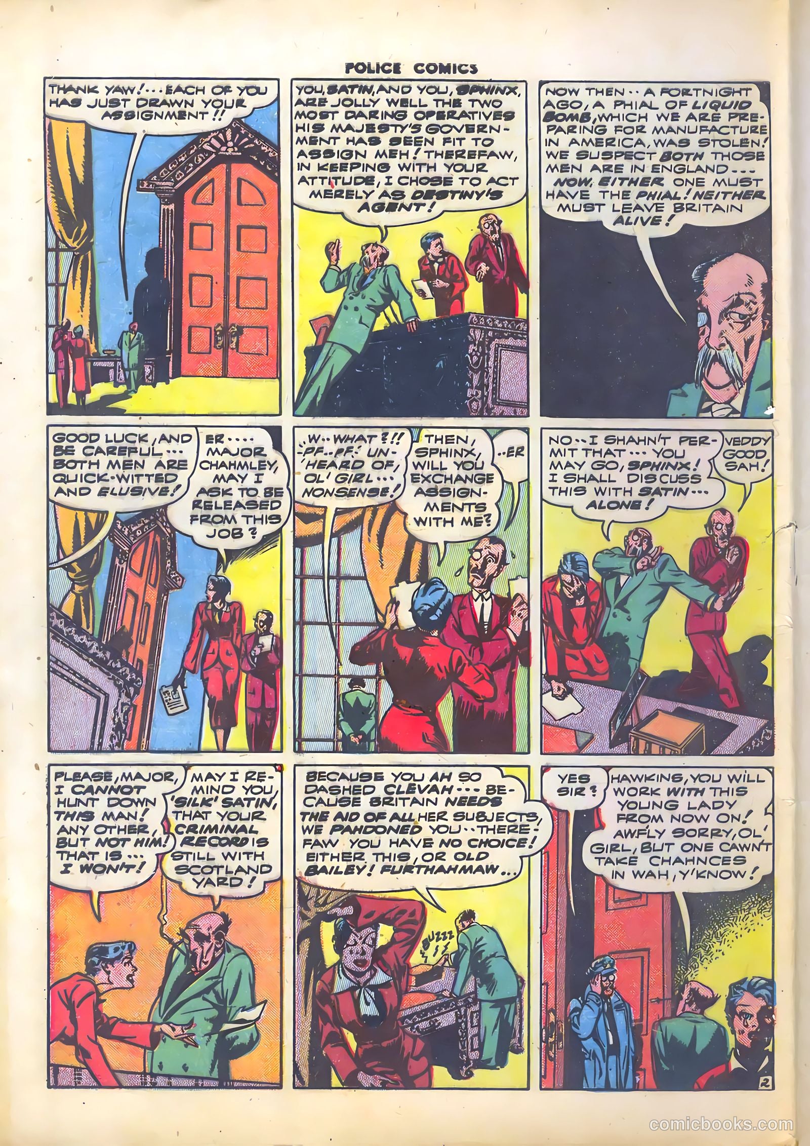 Police Comics #33 (1944) — page 52 of 60