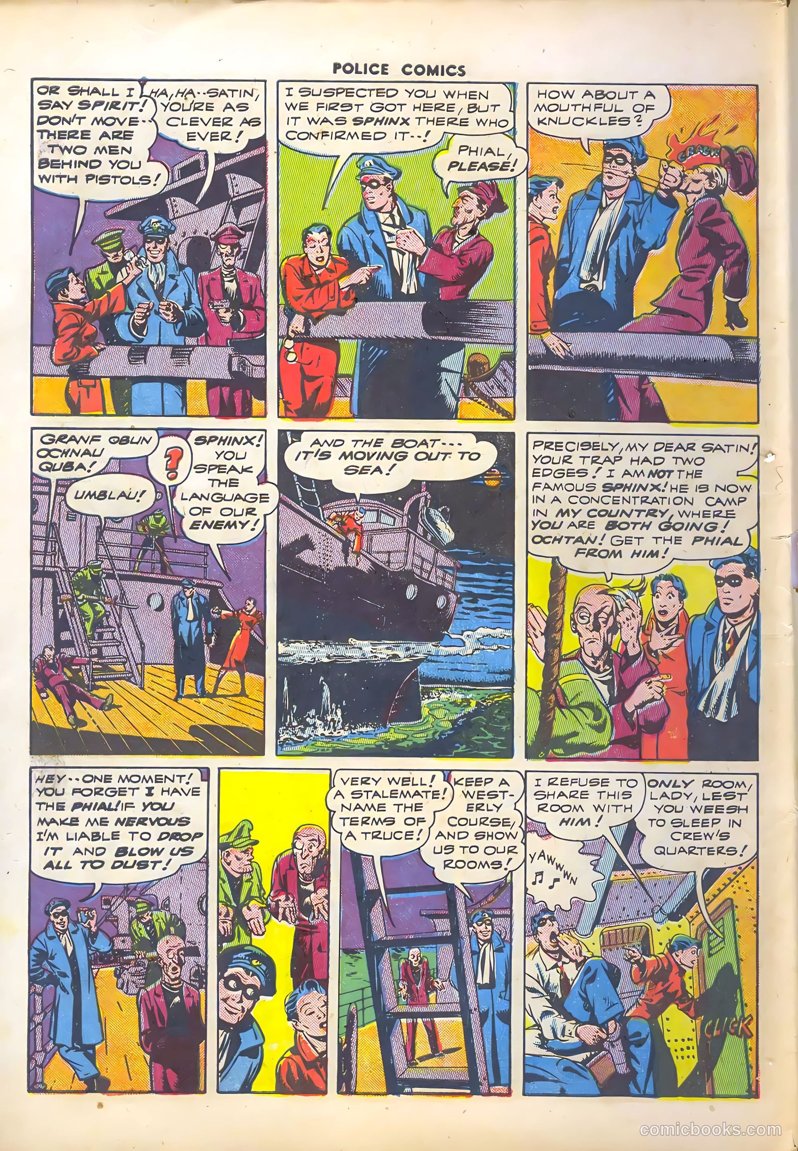 Police Comics #33 (1944) — page 54 of 60
