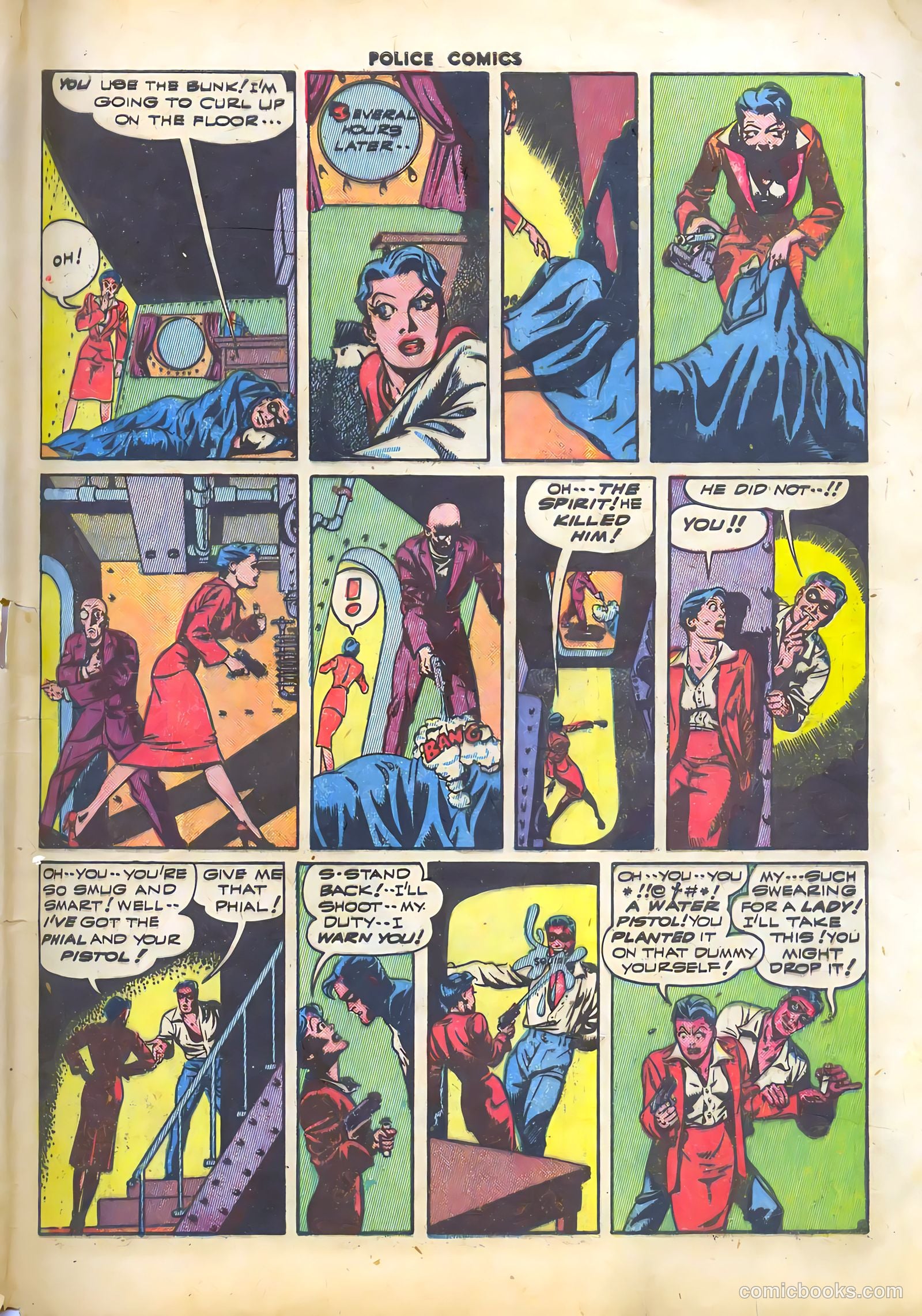 Police Comics #33 (1944) — page 55 of 60