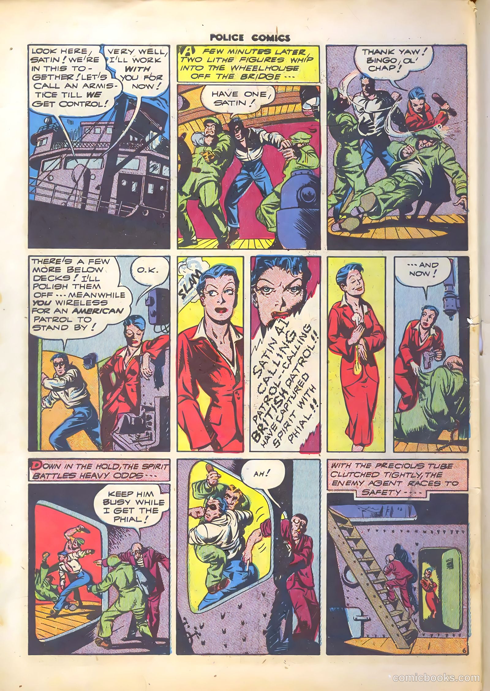 Police Comics #33 (1944) — page 56 of 60