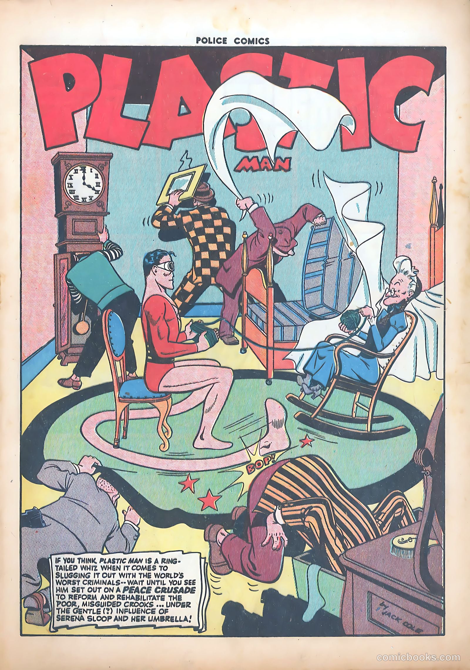 Police Comics #34 (1944) — page 3 of 60