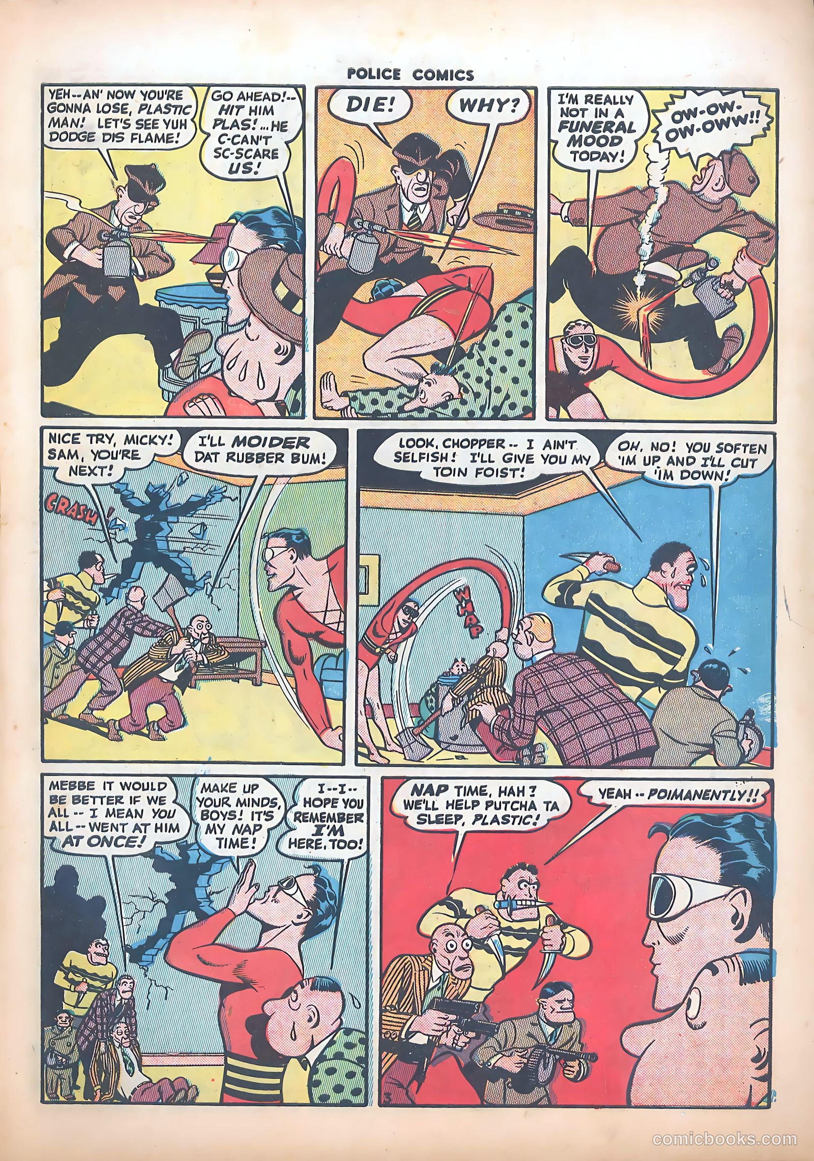 Police Comics #34 (1944) — page 5 of 60