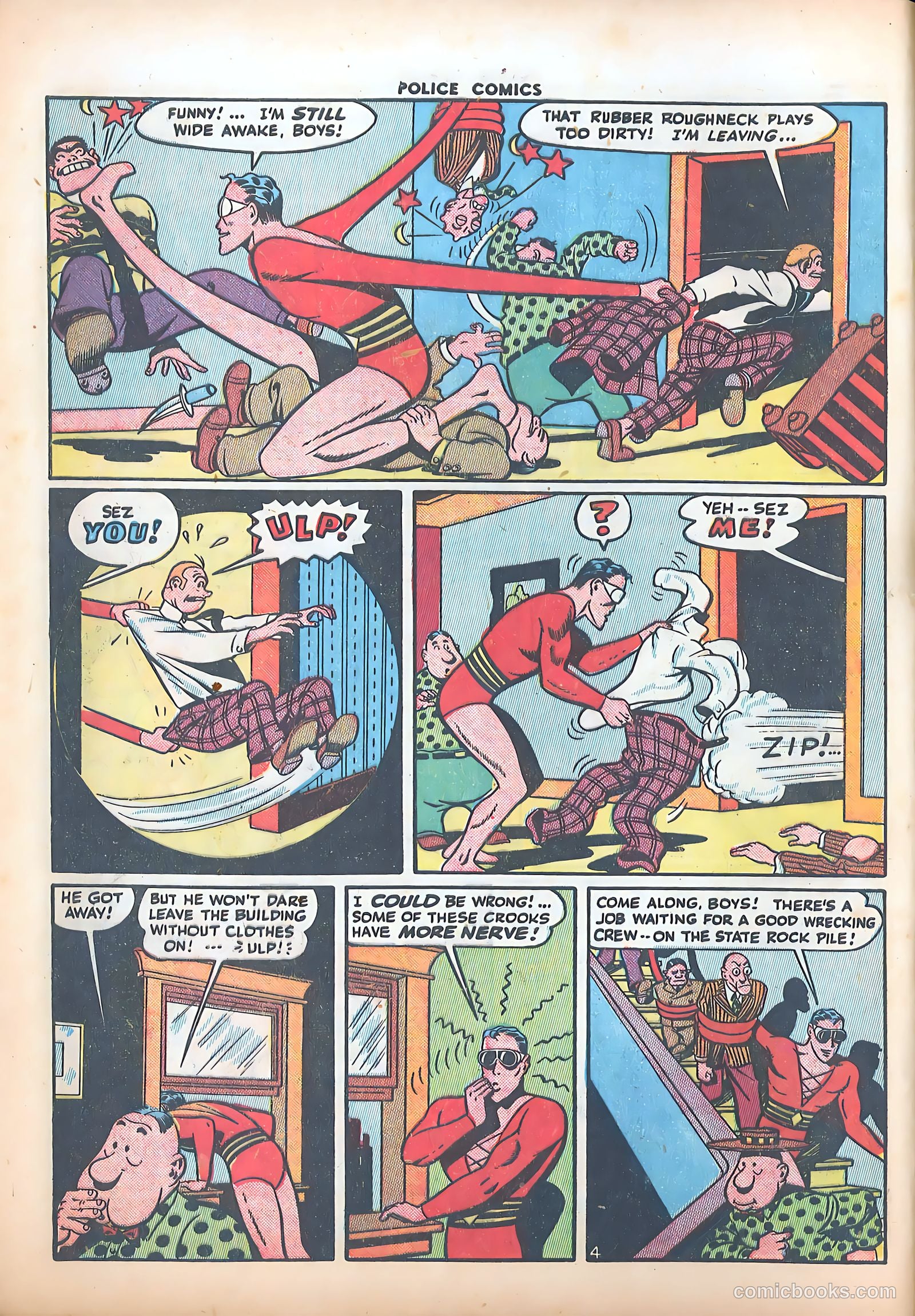 Police Comics #34 (1944) — page 6 of 60