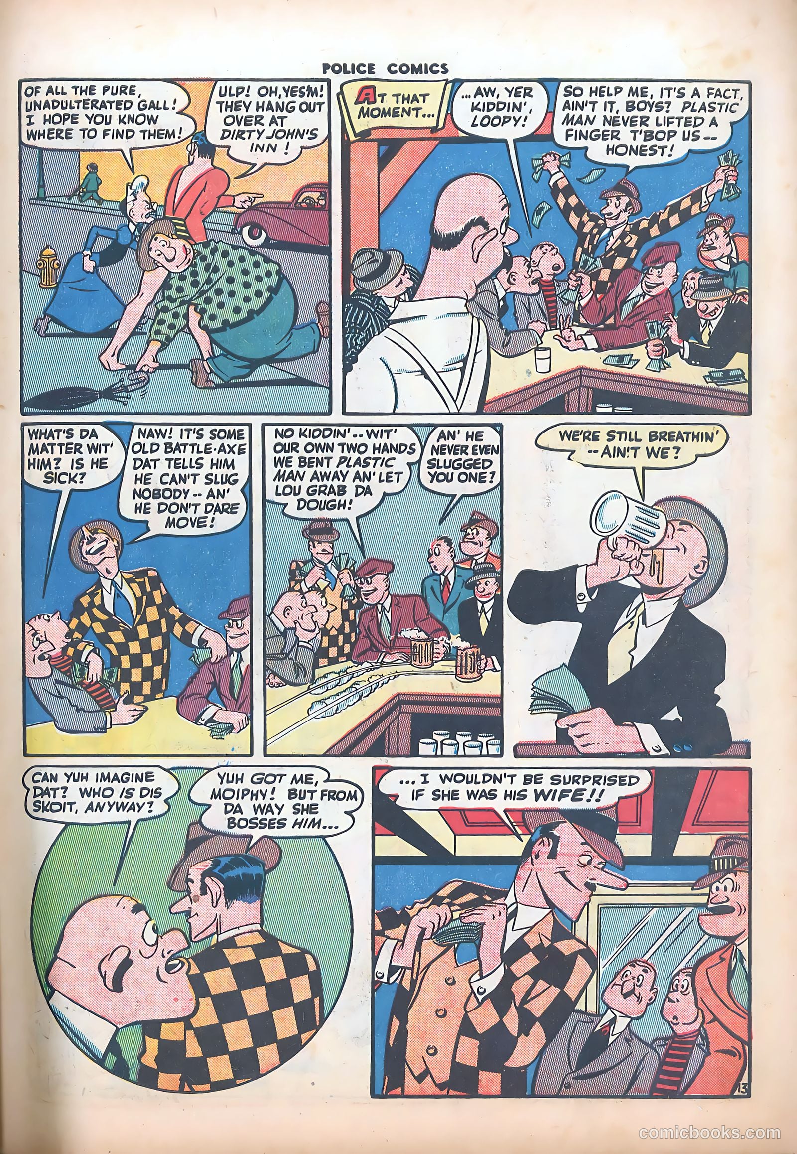 Police Comics #34 (1944) — page 15 of 60