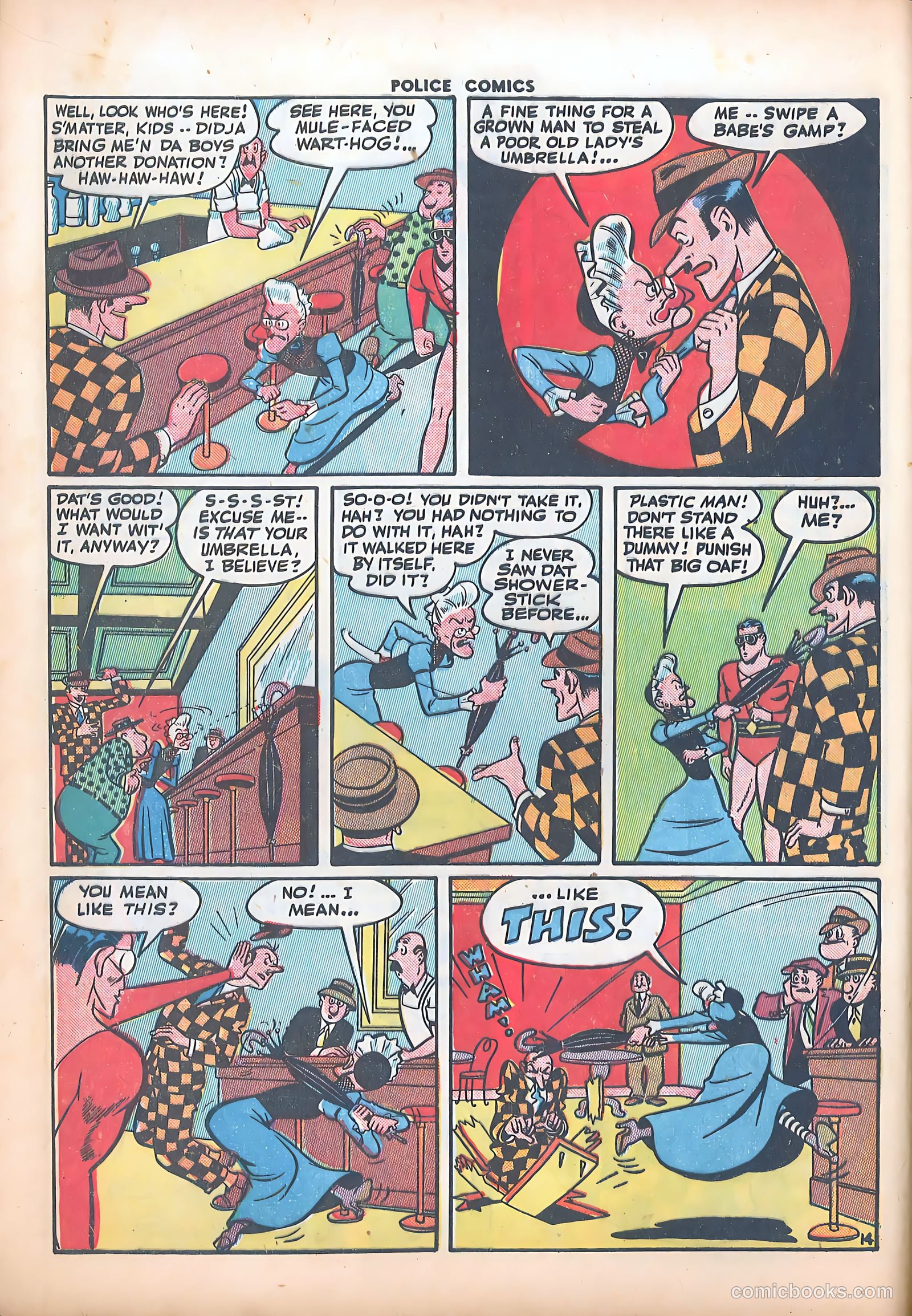 Police Comics #34 (1944) — page 16 of 60