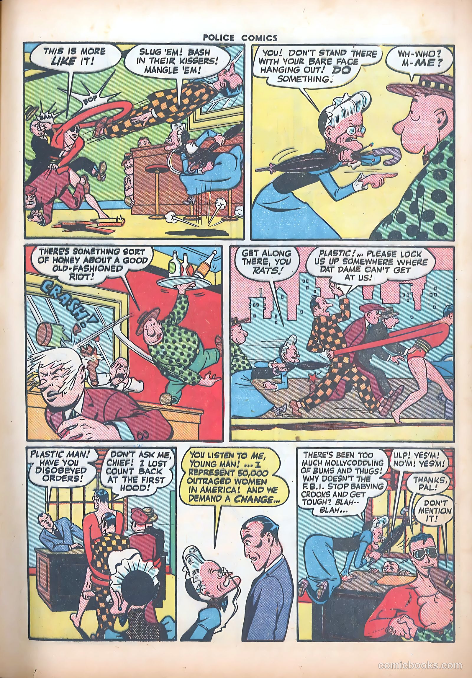 Police Comics #34 (1944) — page 17 of 60