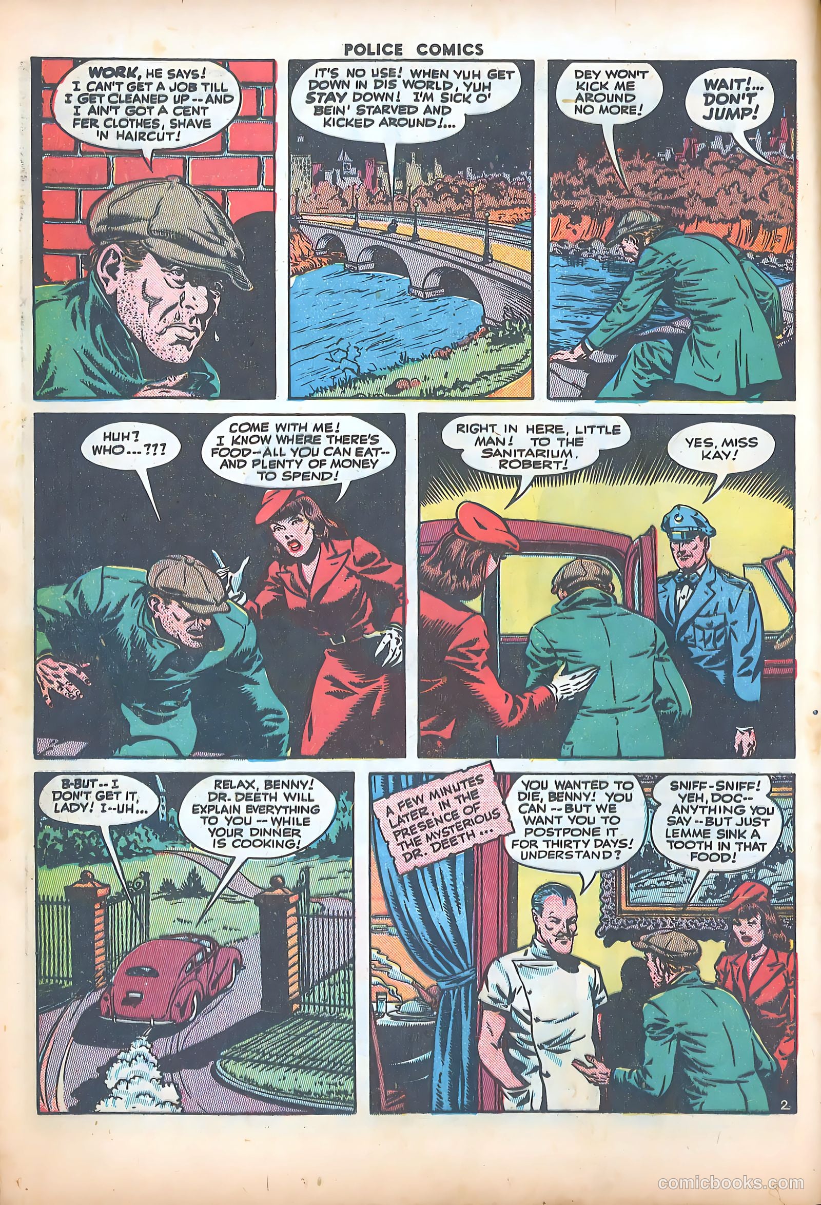 Police Comics #34 (1944) — page 20 of 60