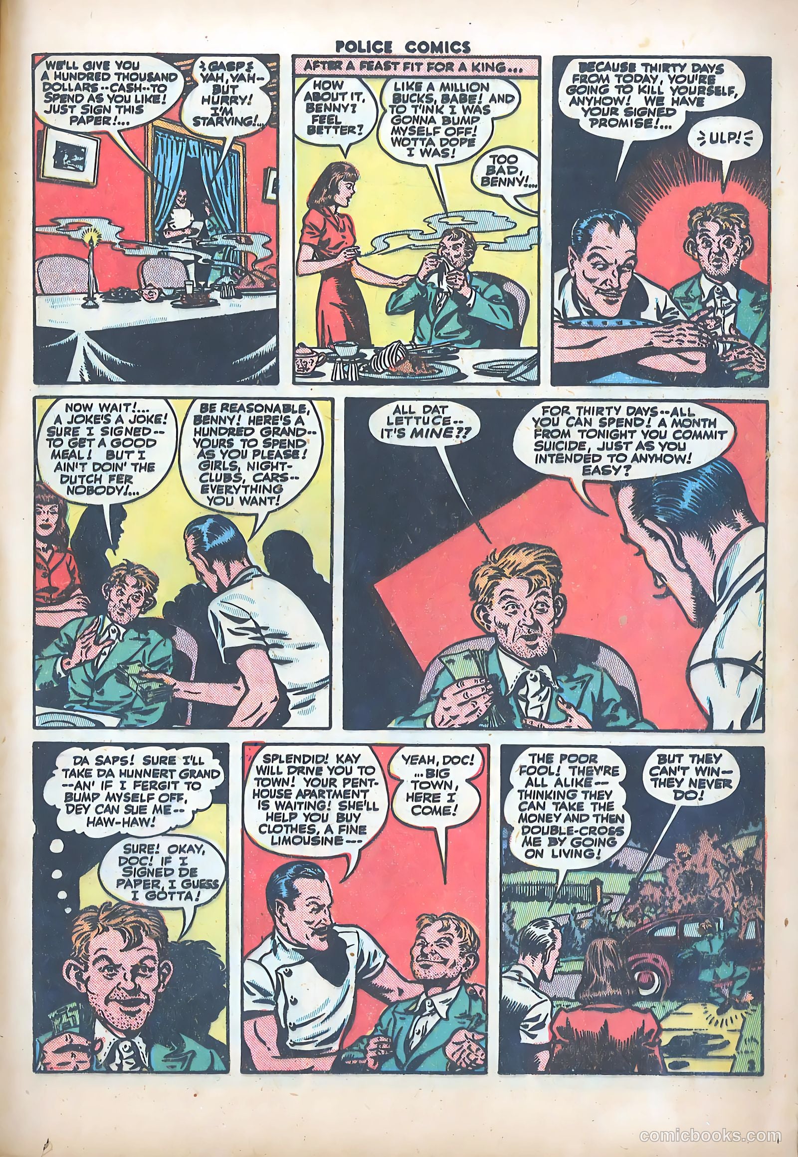 Police Comics #34 (1944) — page 21 of 60